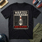 Wanted Dead Or Alive $500 Reward T-Shirt
