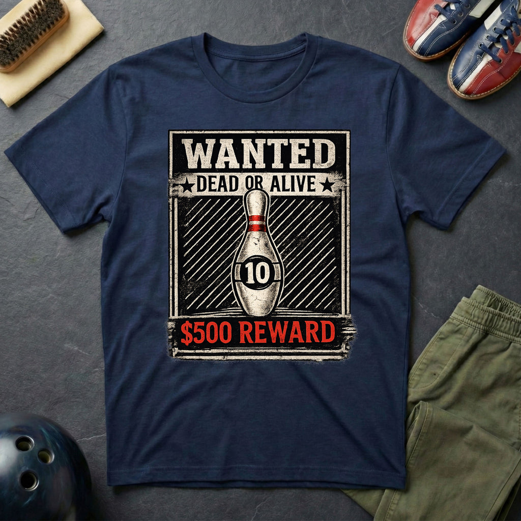 Wanted Dead Or Alive $500 Reward T-Shirt