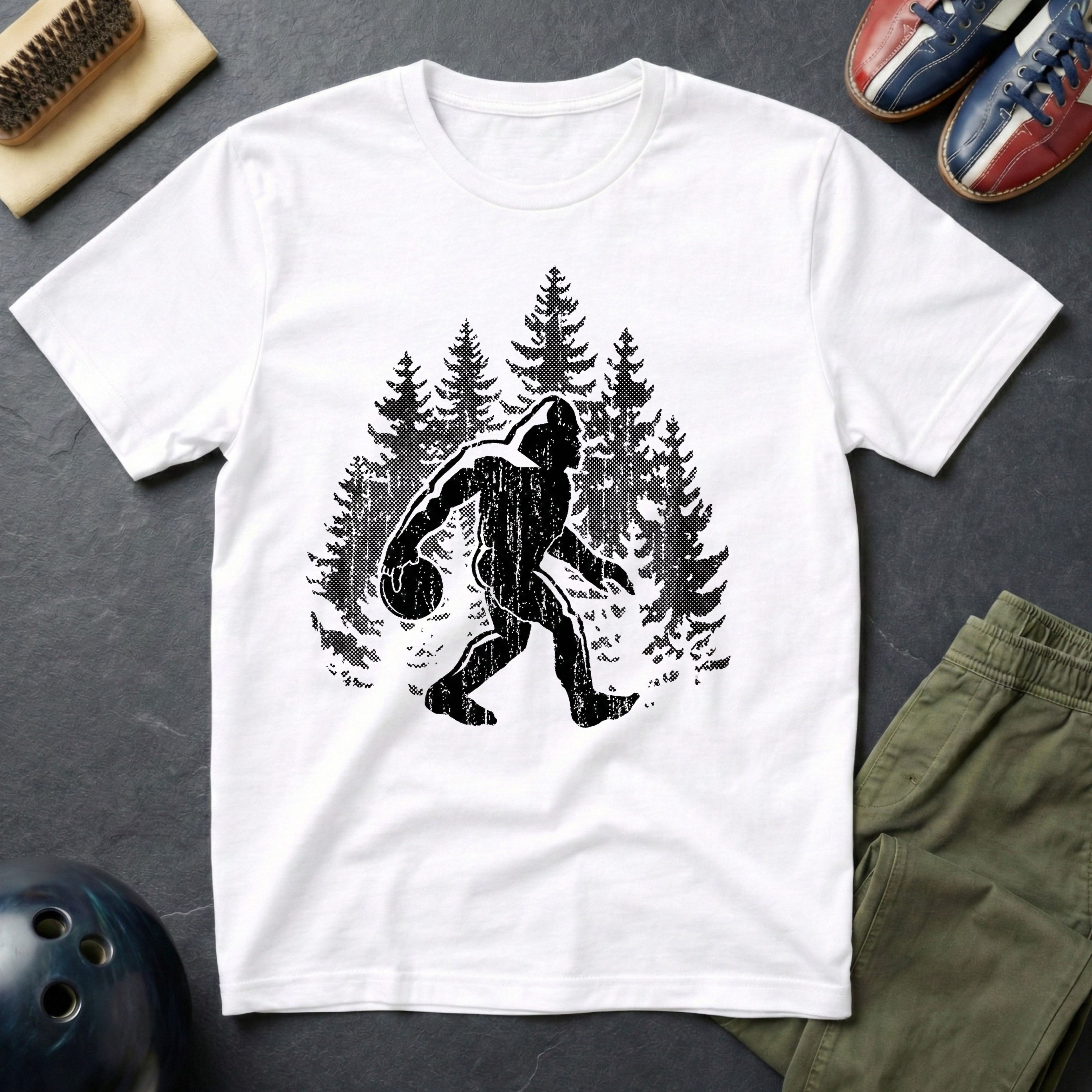 Bigfoot Bowling T-Shirt