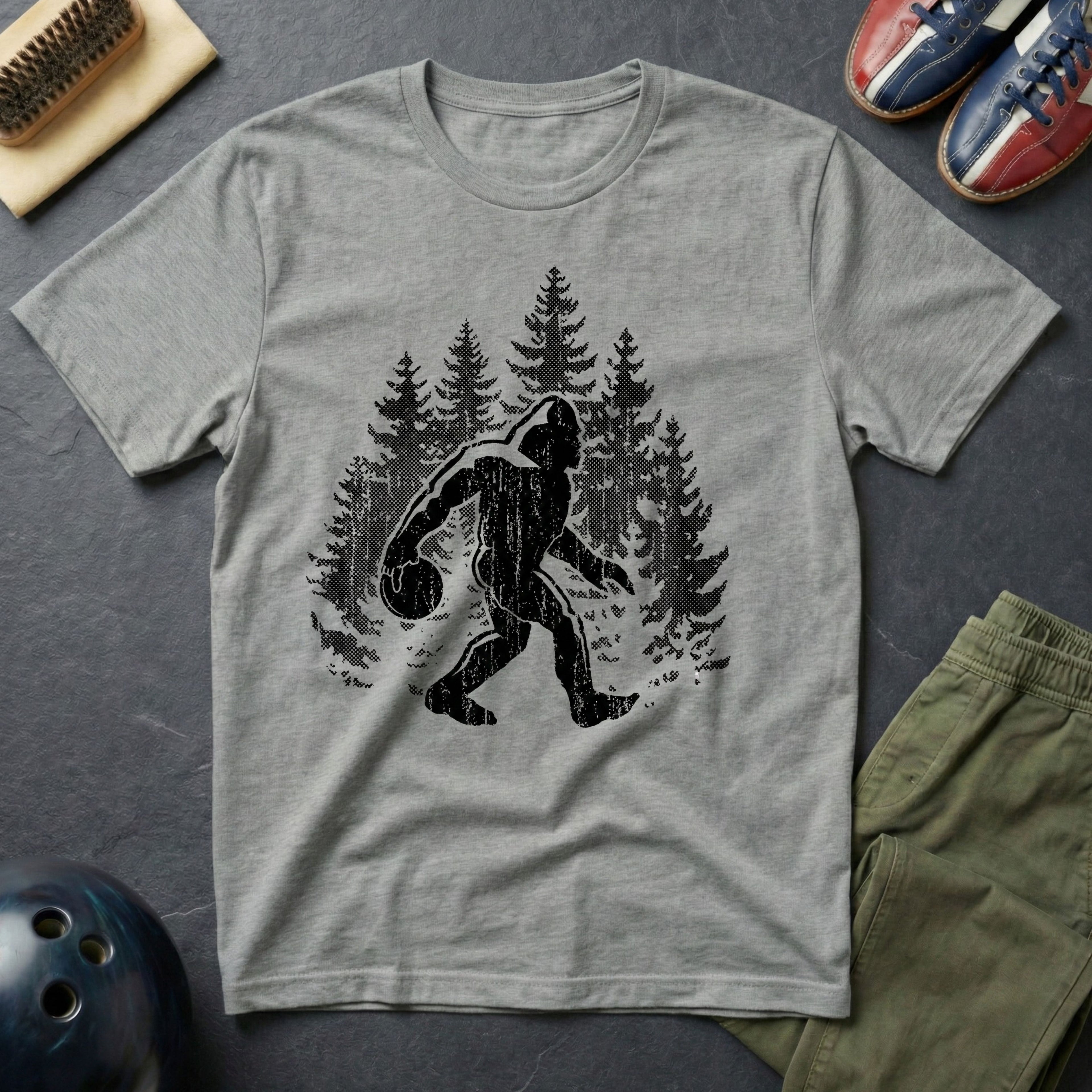 Bigfoot Bowling T-Shirt