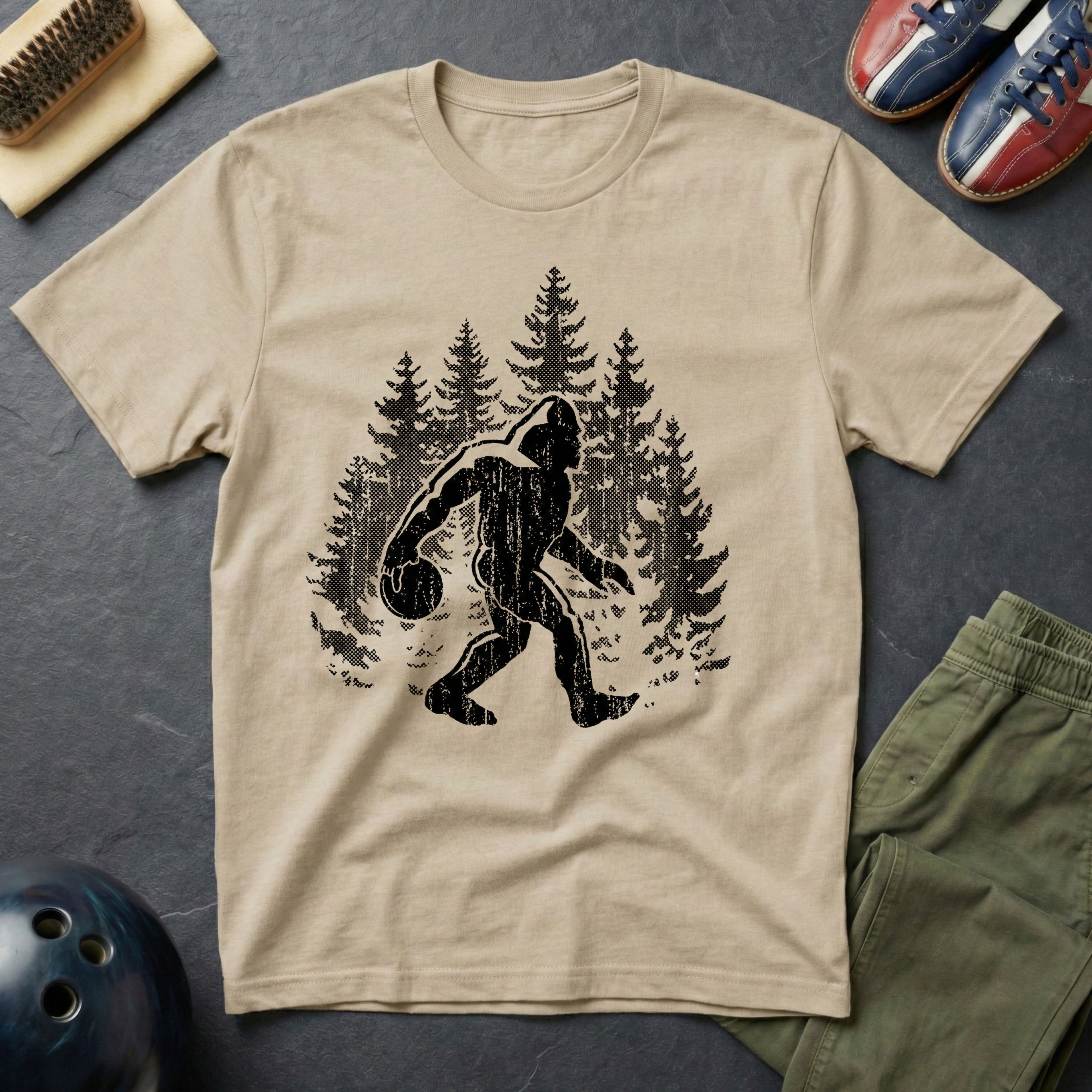 Bigfoot Bowling T-Shirt