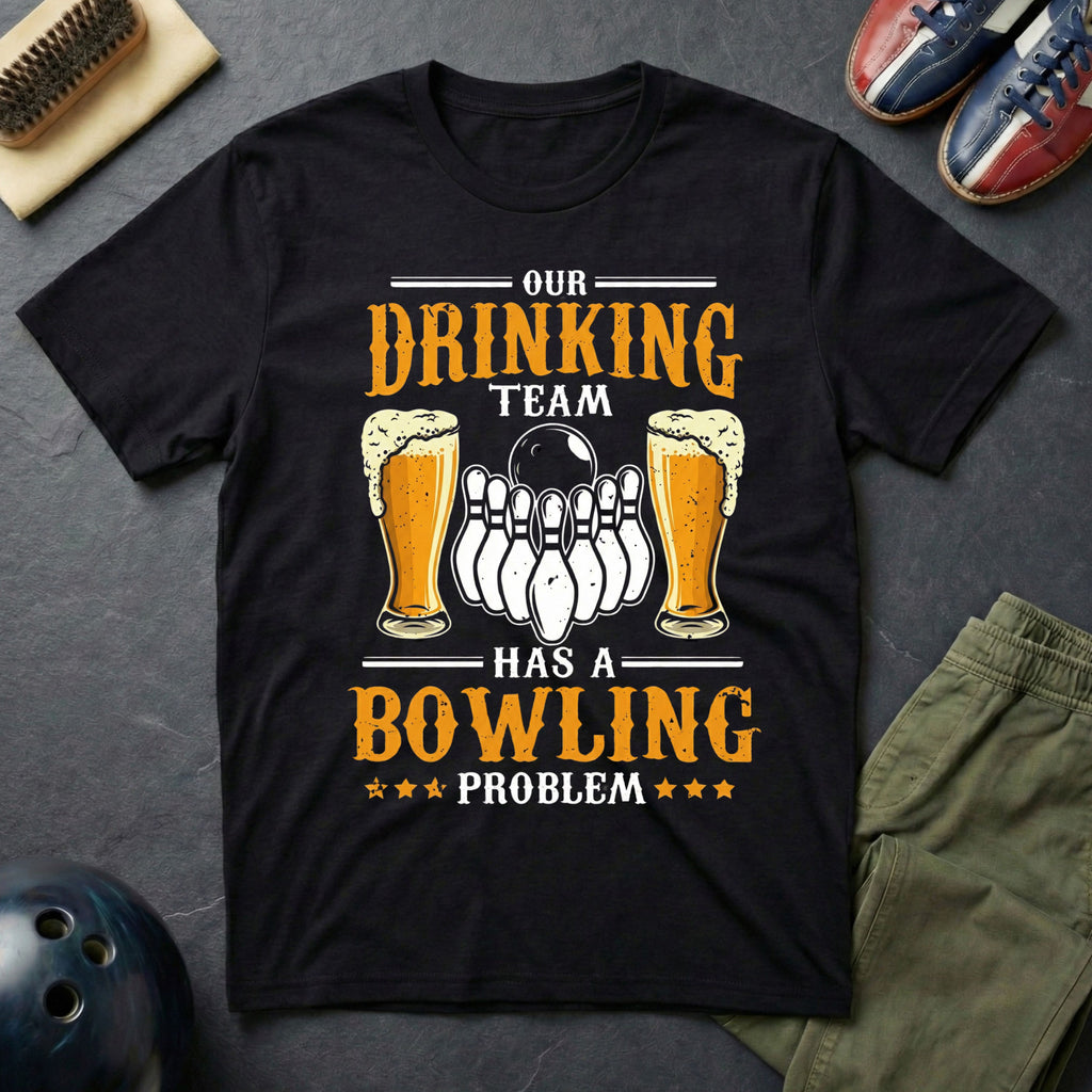 Our Drinking Team Has A Bowling Problem T-Shirt