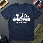 Evolution Of Bowling T-Shirt