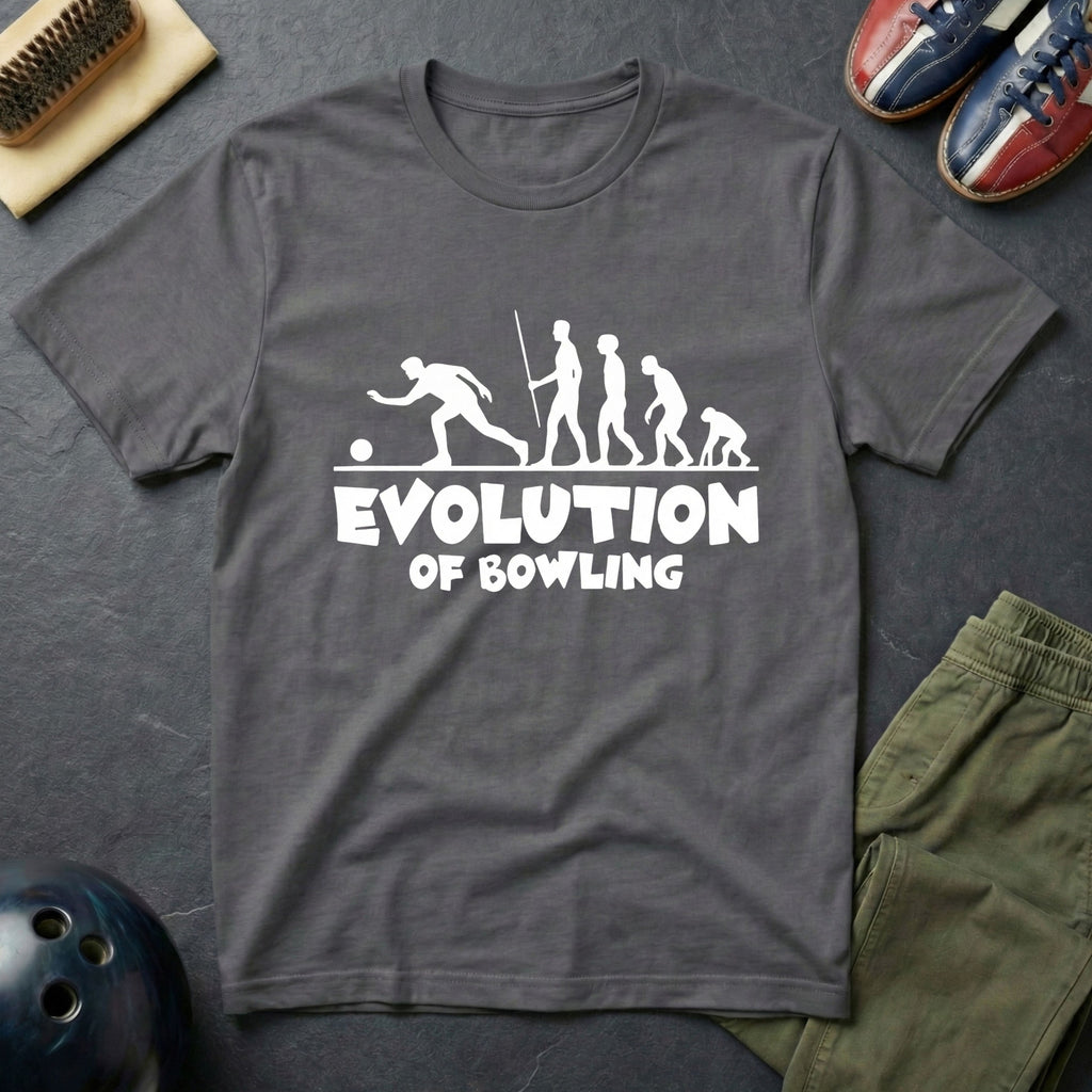 Evolution Of Bowling T-Shirt