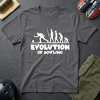 Evolution Of Bowling T-Shirt