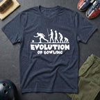 Evolution Of Bowling T-Shirt