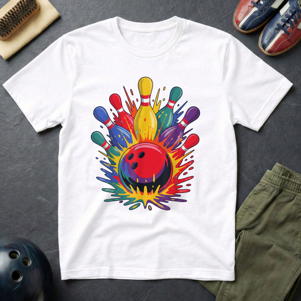 Colorful Bowling T-Shirt