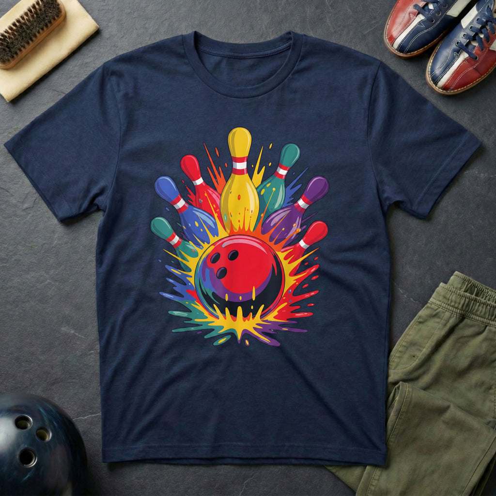Colorful Bowling T-Shirt