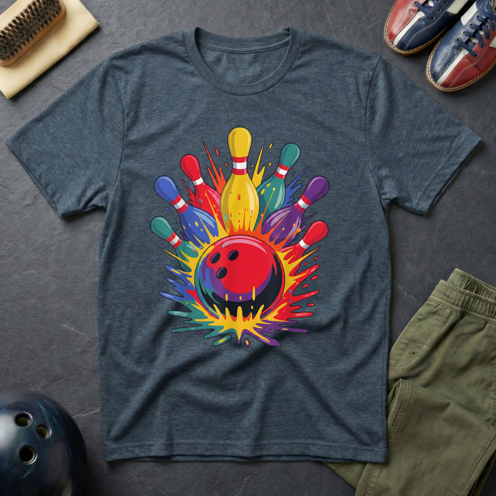 Colorful Bowling T-Shirt