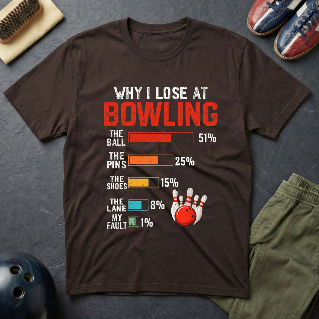 Why I Lose At Bowling T-Shirt