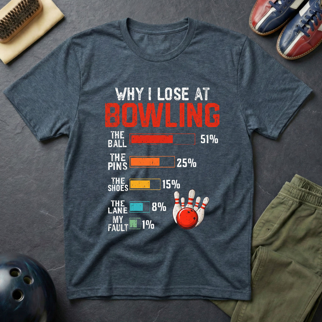 Why I Lose At Bowling T-Shirt