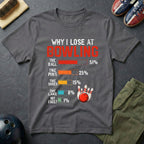 Why I Lose At Bowling T-Shirt
