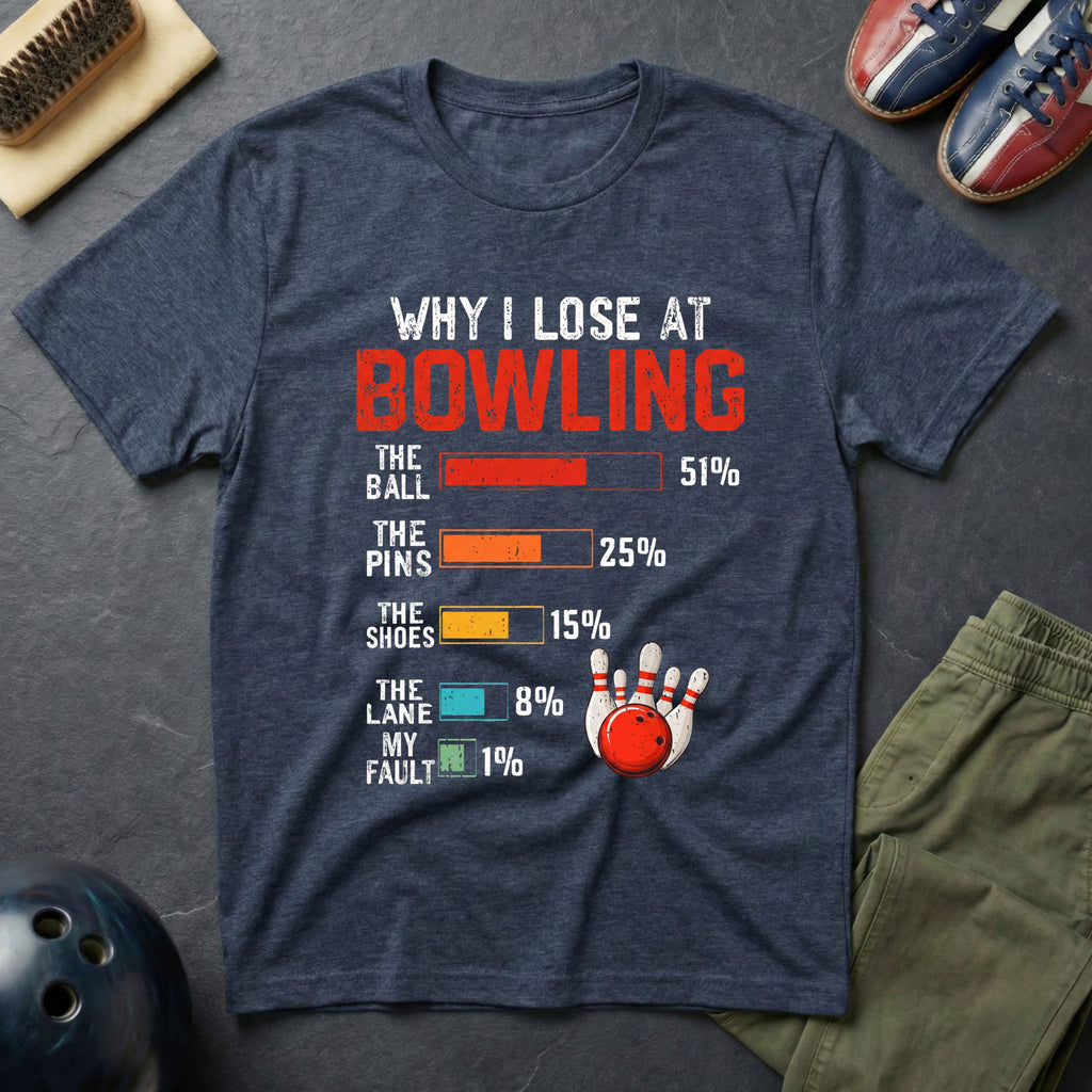 Why I Lose At Bowling T-Shirt