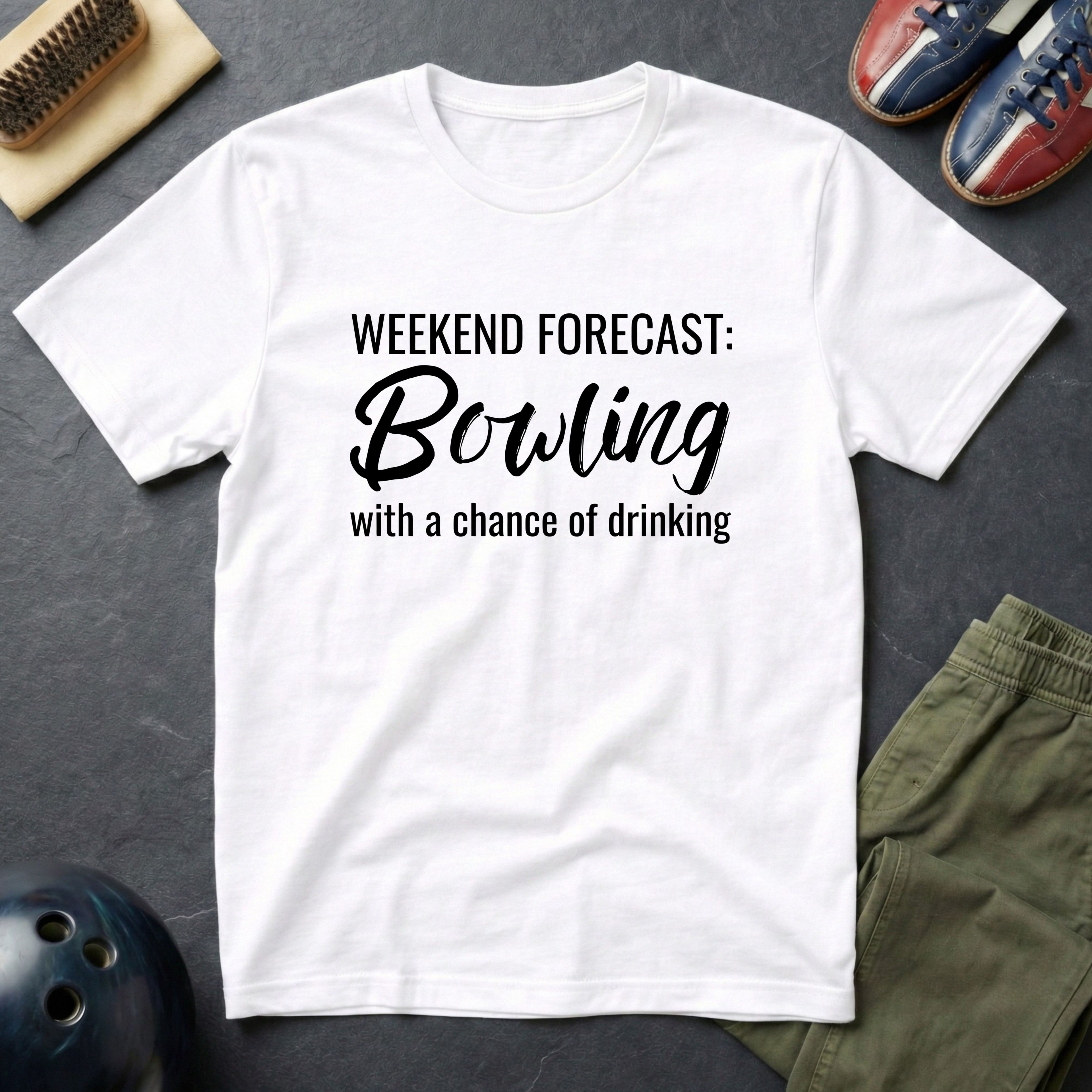 Weekend Forecast: Bowling T-Shirt