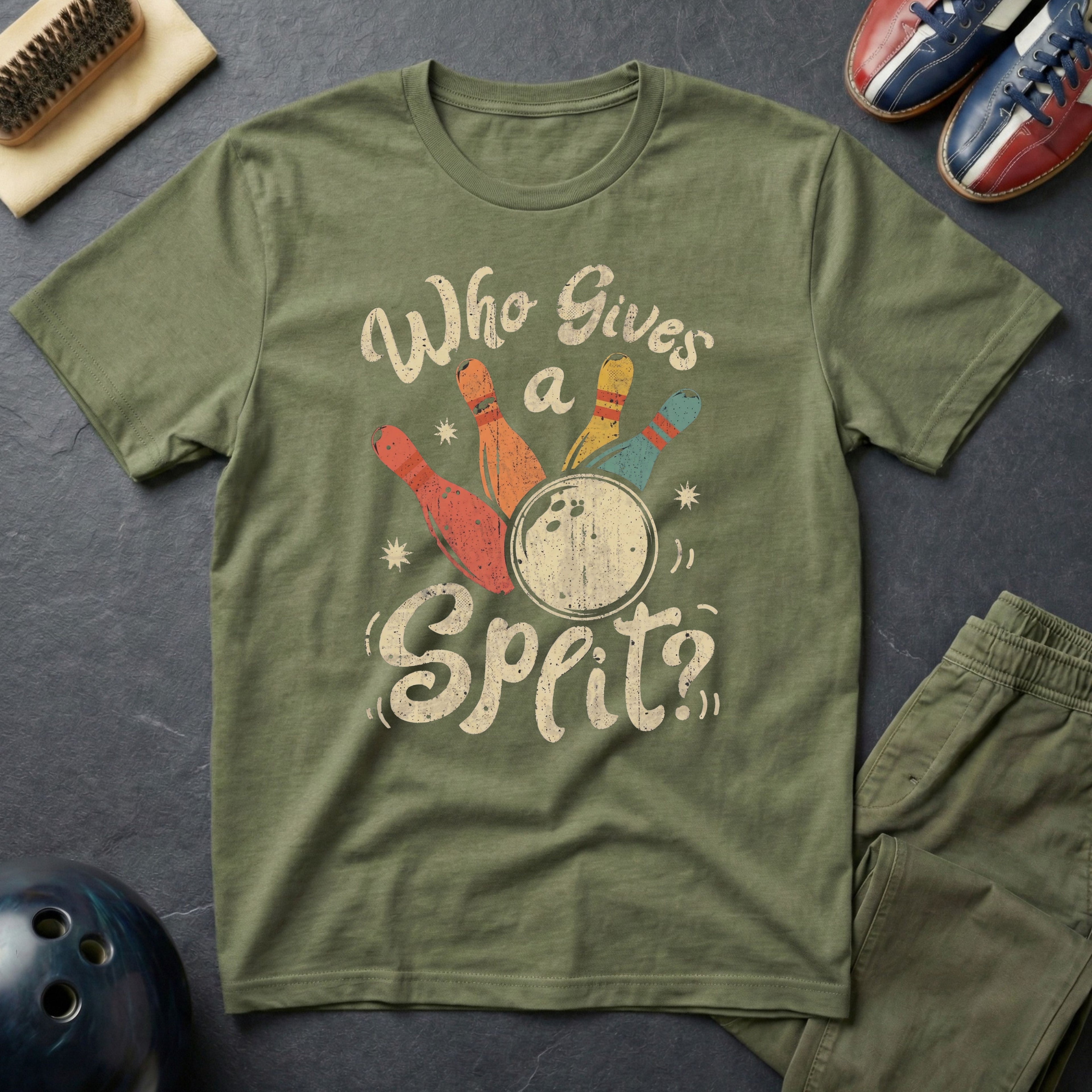 Who Gives A Split T-Shirt