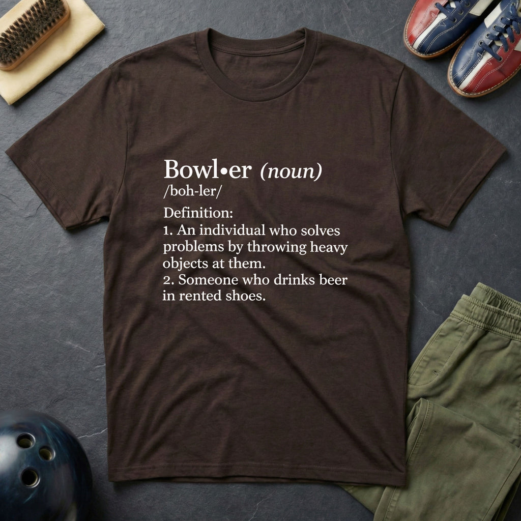 Bowler Definition T-Shirt