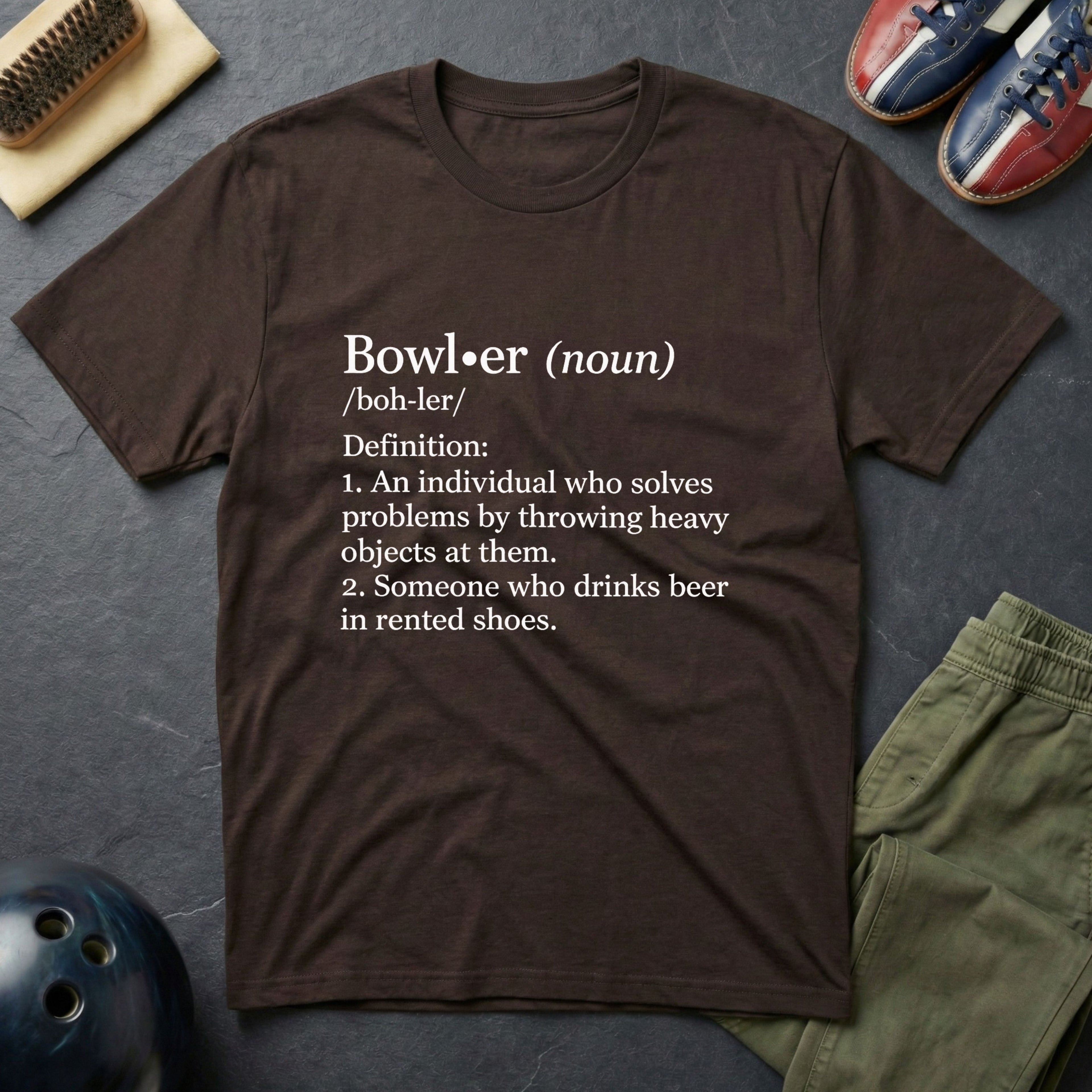 Bowler Definition T-Shirt