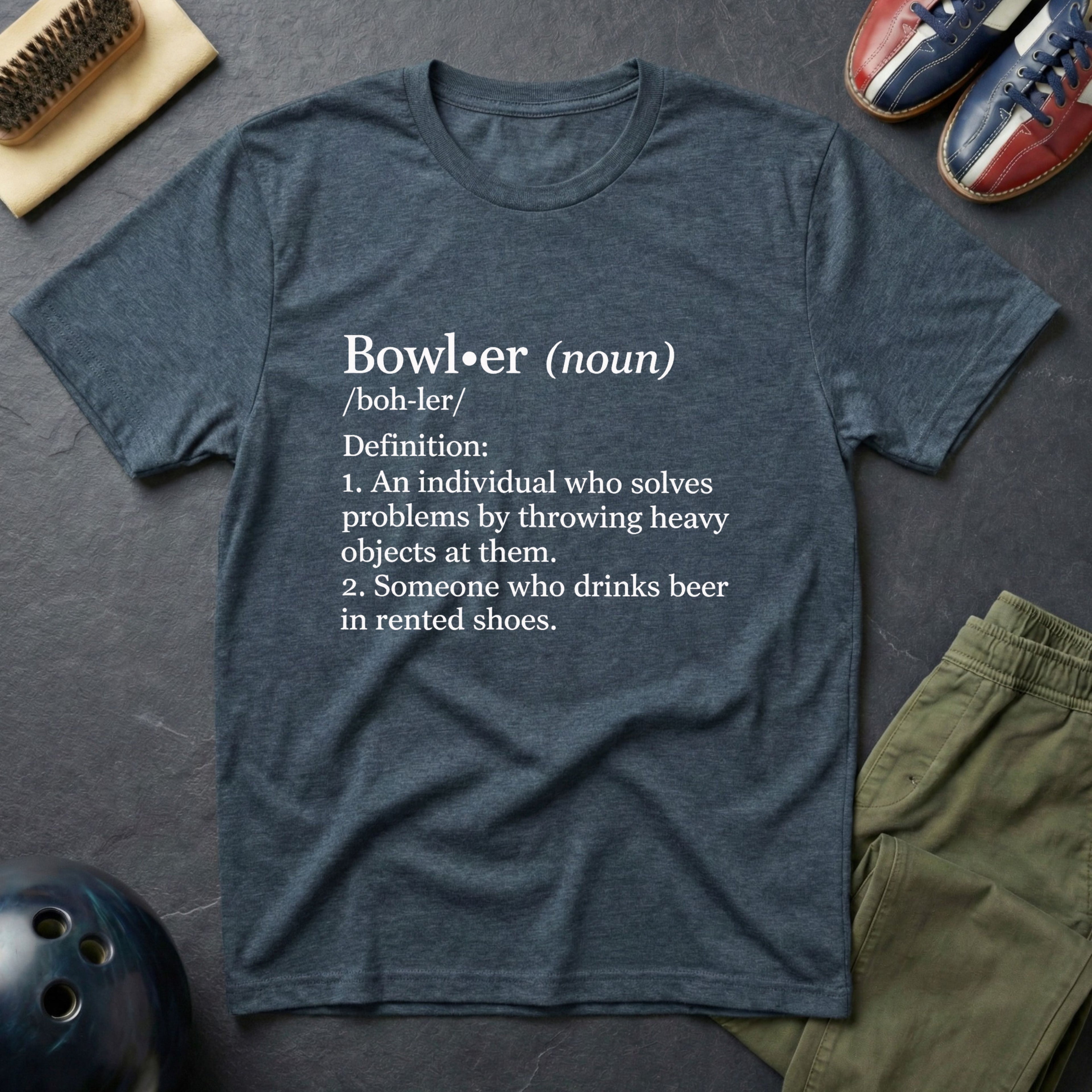 Bowler Definition T-Shirt