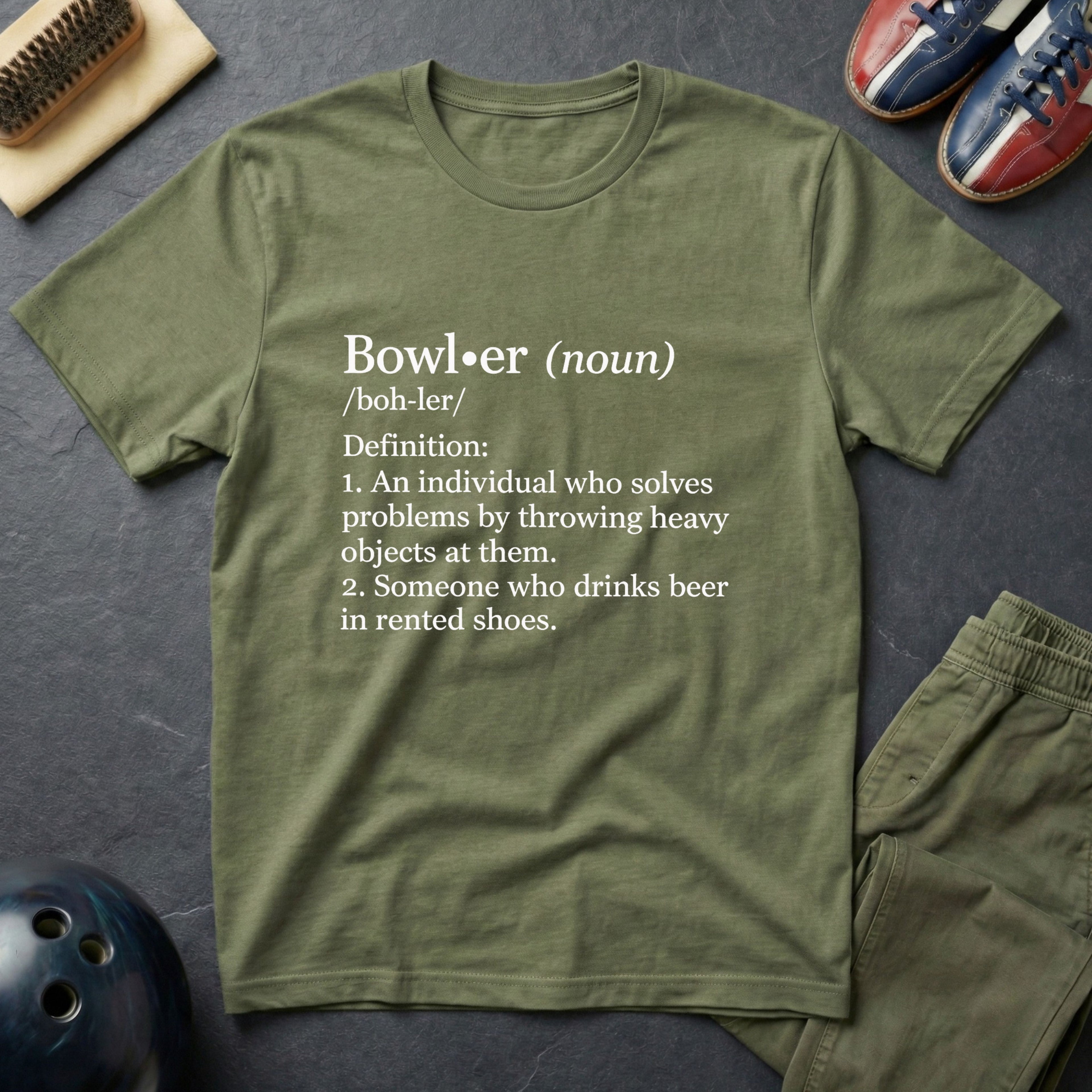 Bowler Definition T-Shirt