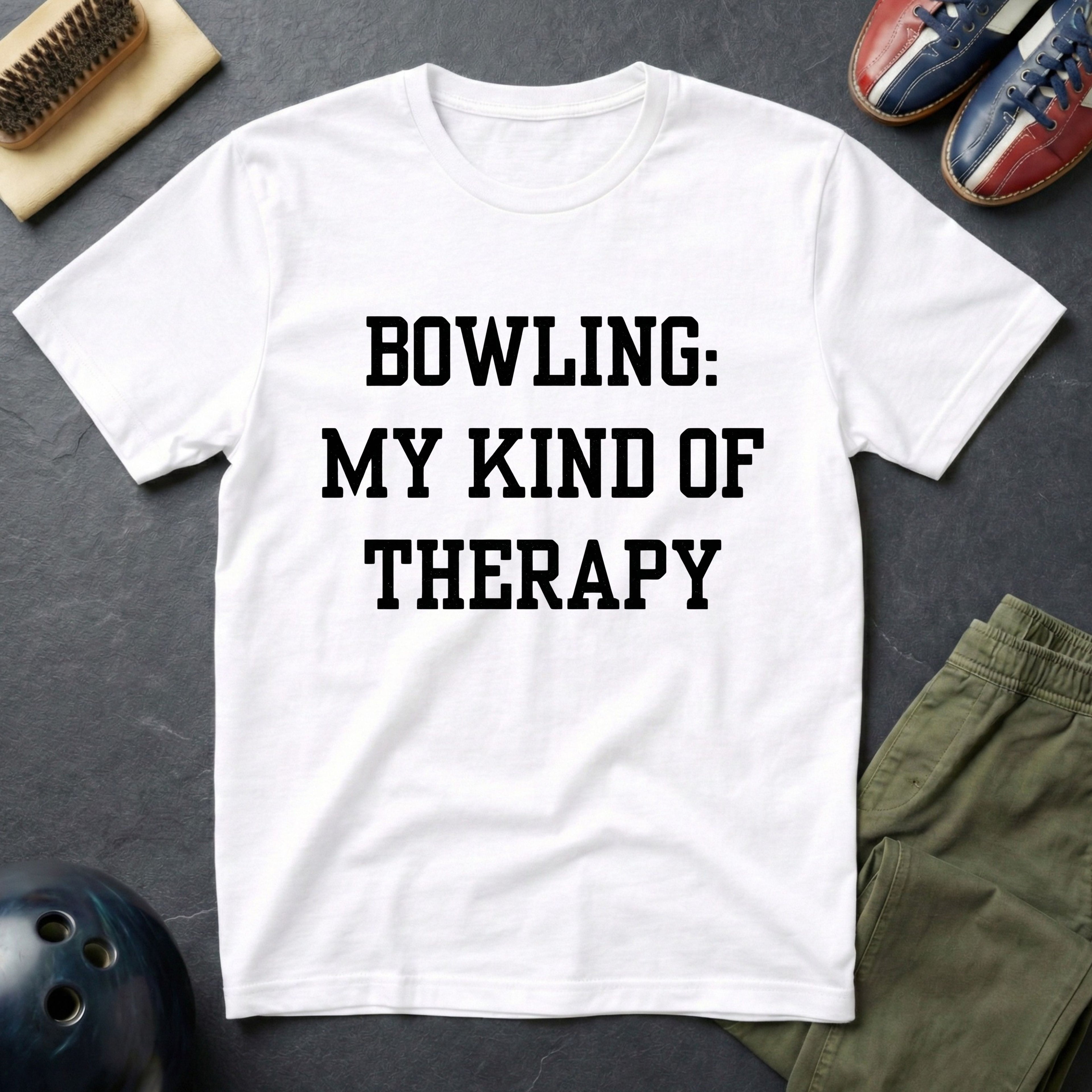 Bowling My Kind Of Therapy T-Shirt