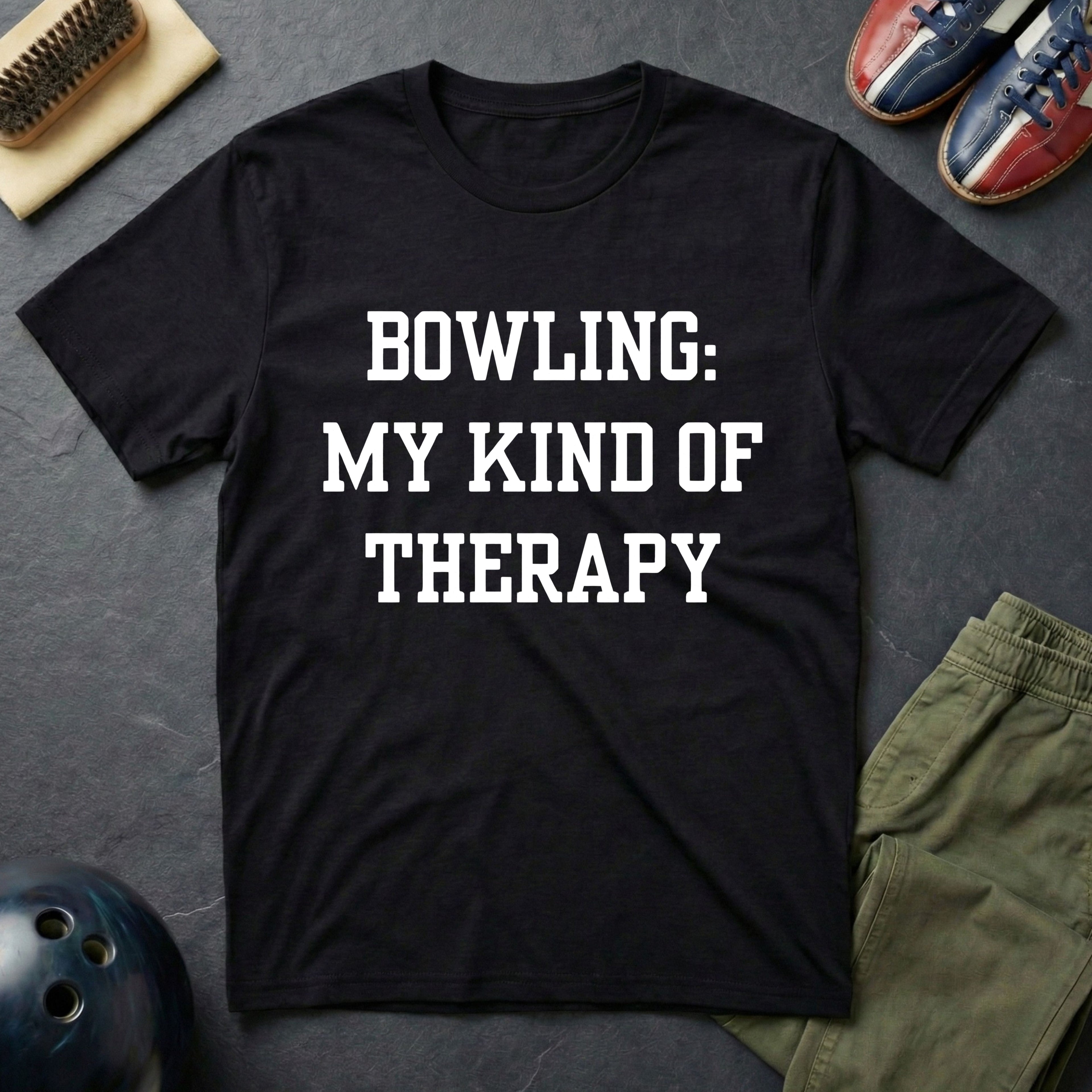 Bowling My Kind Of Therapy T-Shirt