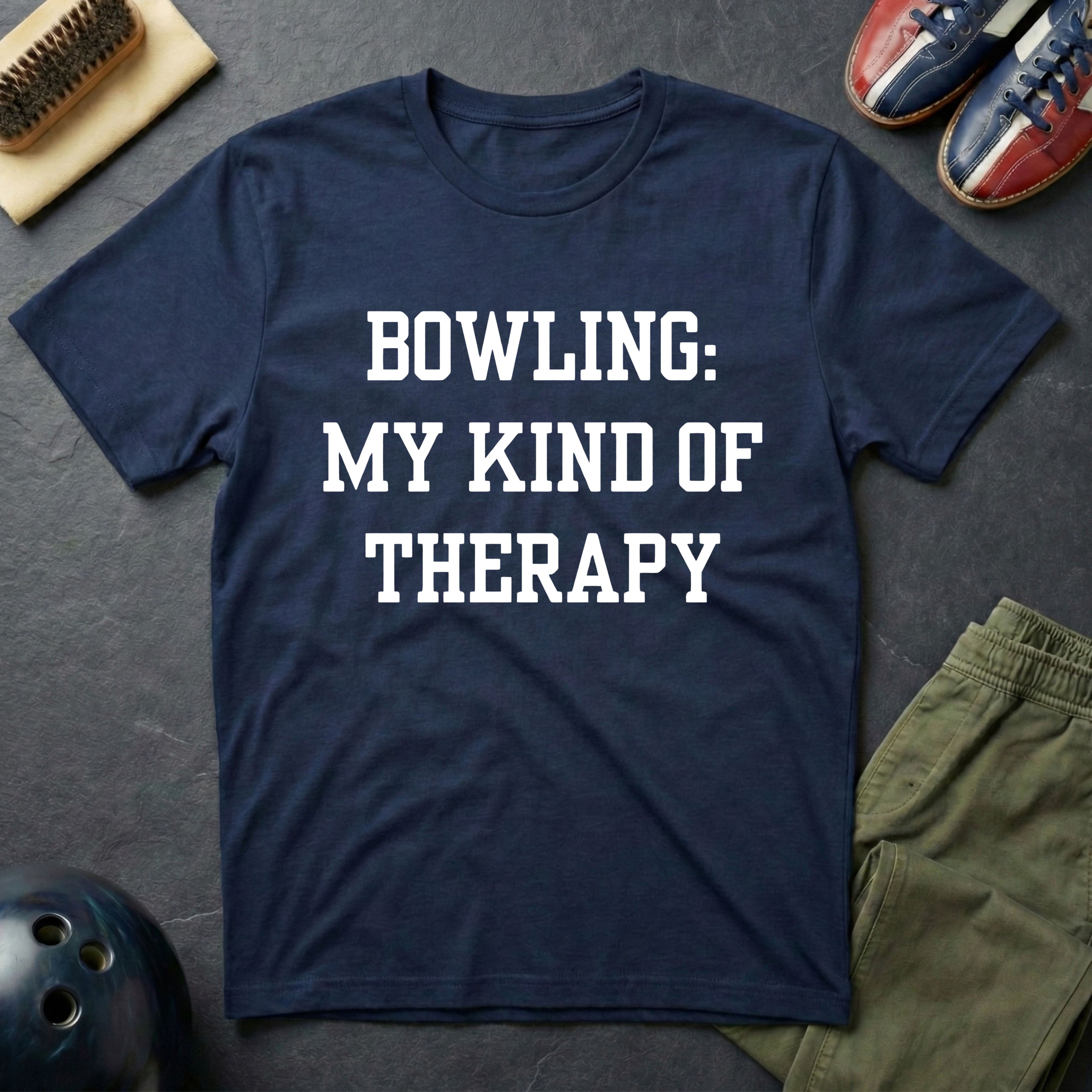 Bowling My Kind Of Therapy T-Shirt