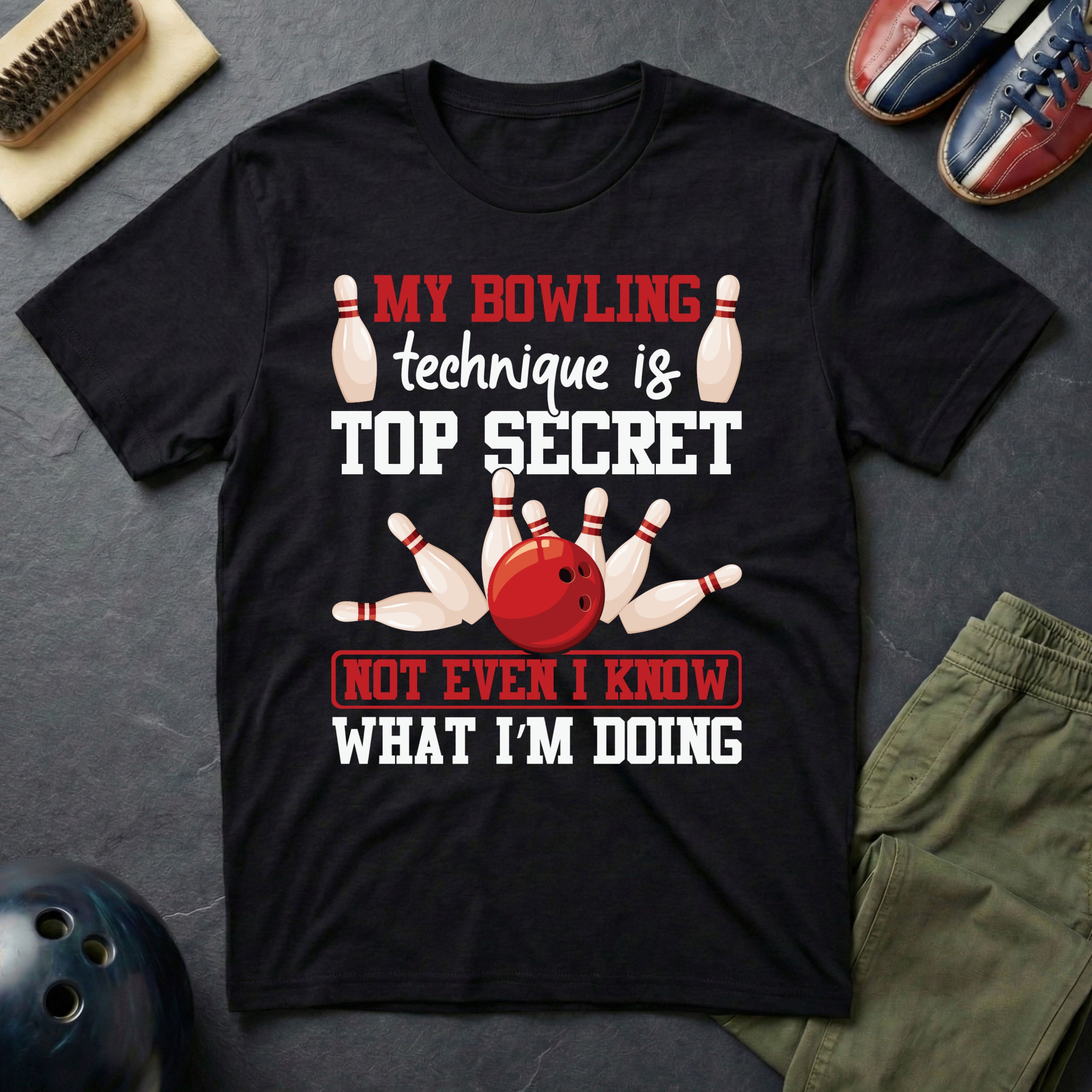 My Bowling Technique T-Shirt