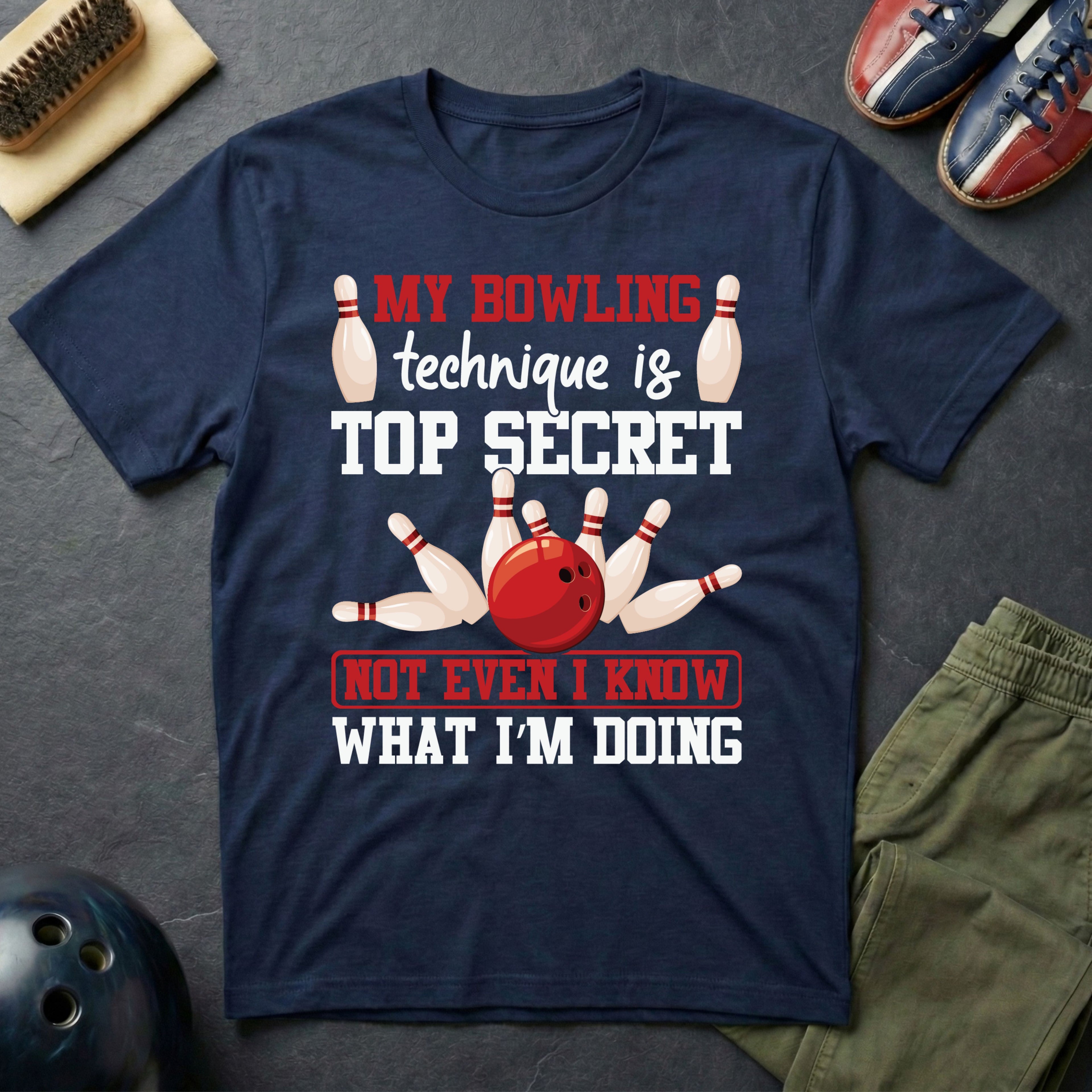My Bowling Technique T-Shirt