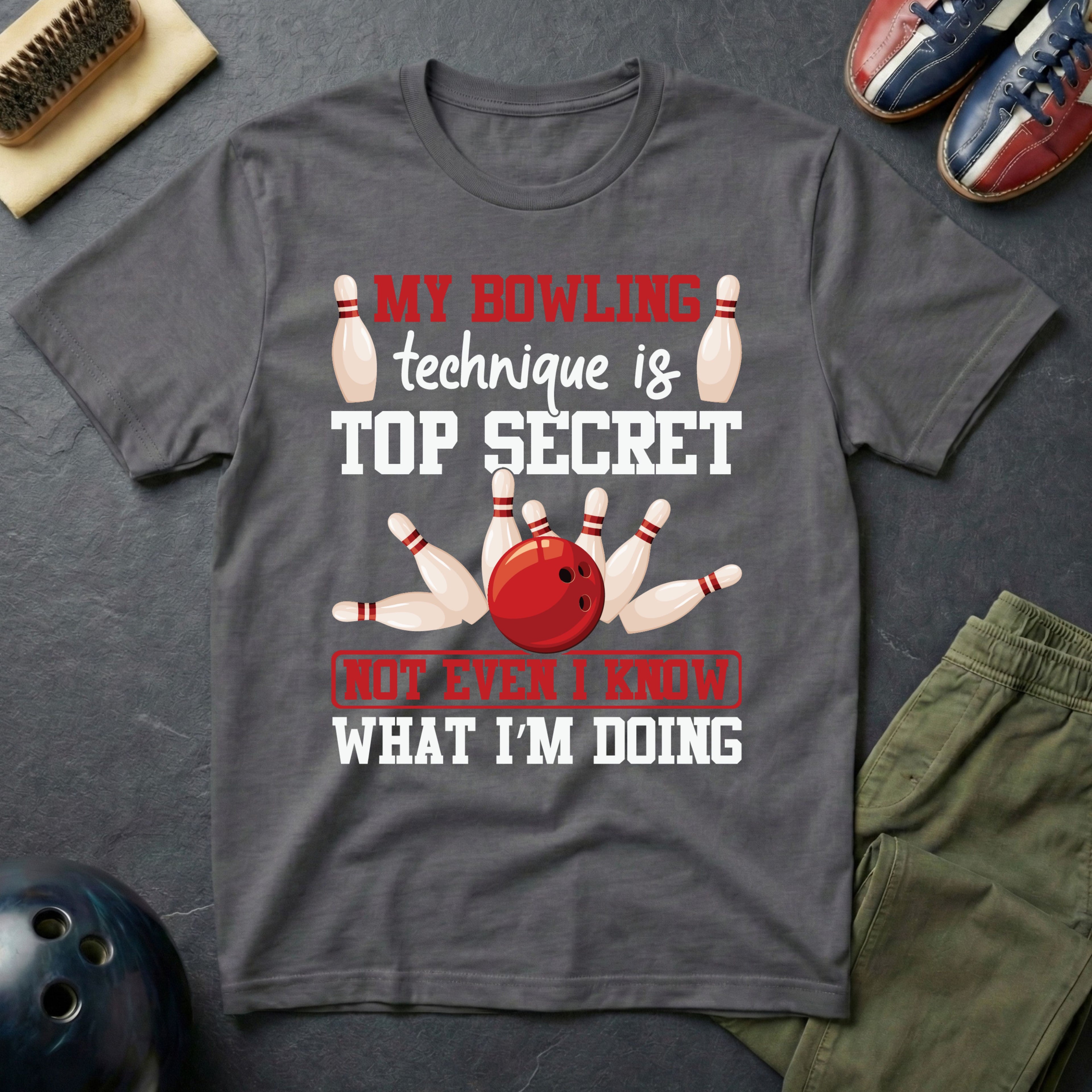 My Bowling Technique T-Shirt