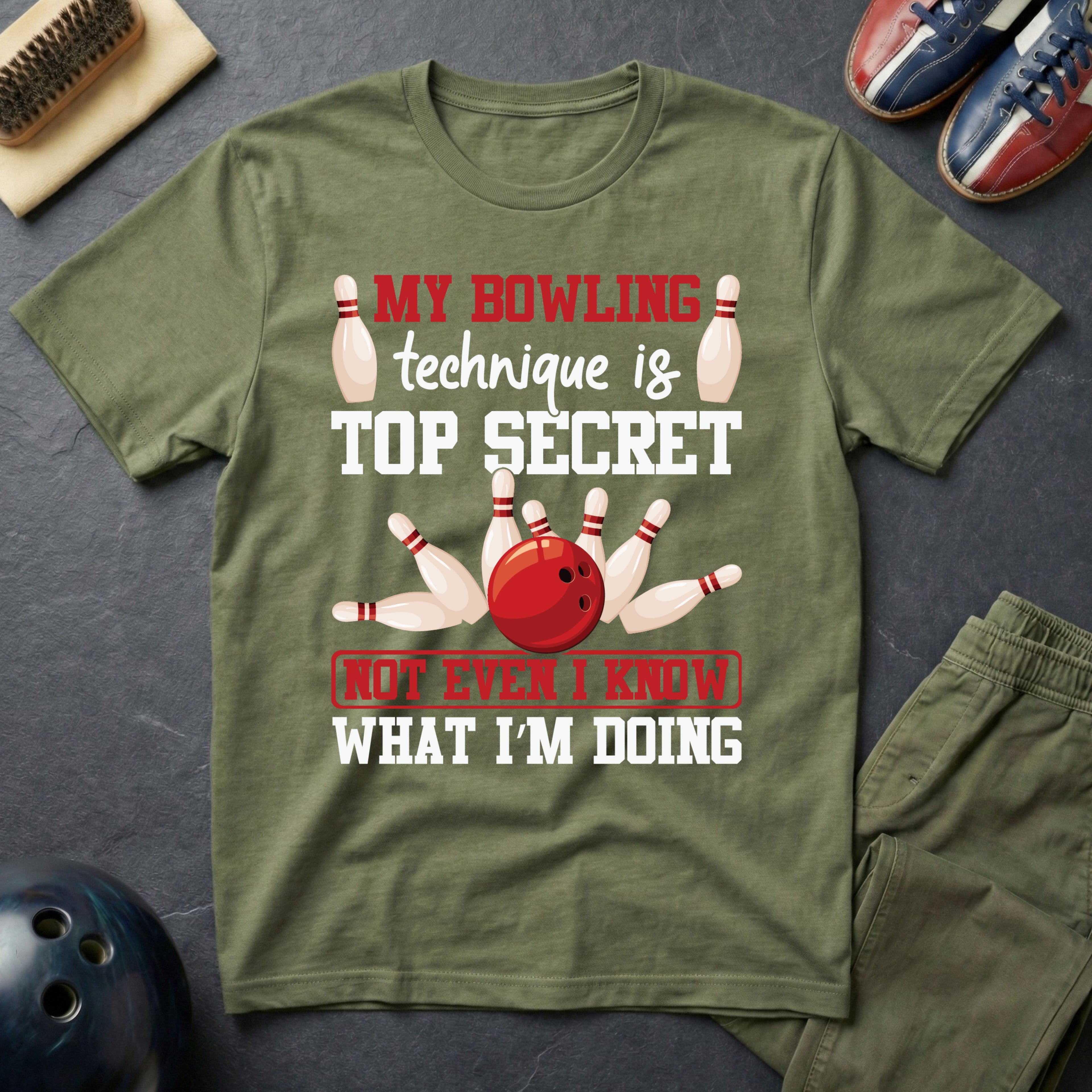 My Bowling Technique T-Shirt