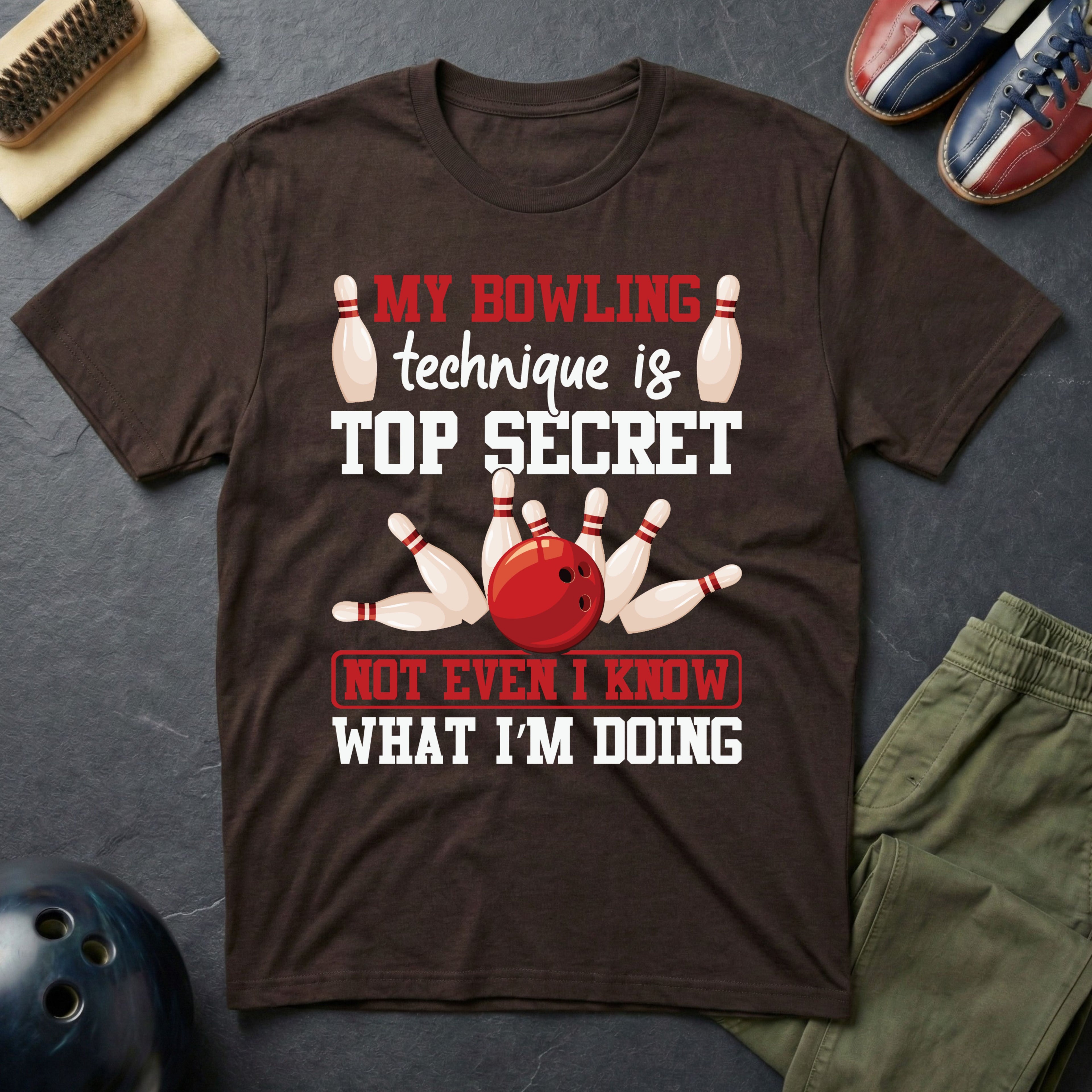 My Bowling Technique T-Shirt