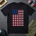 US Flag Bowling T-Shirt