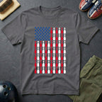 US Flag Bowling T-Shirt