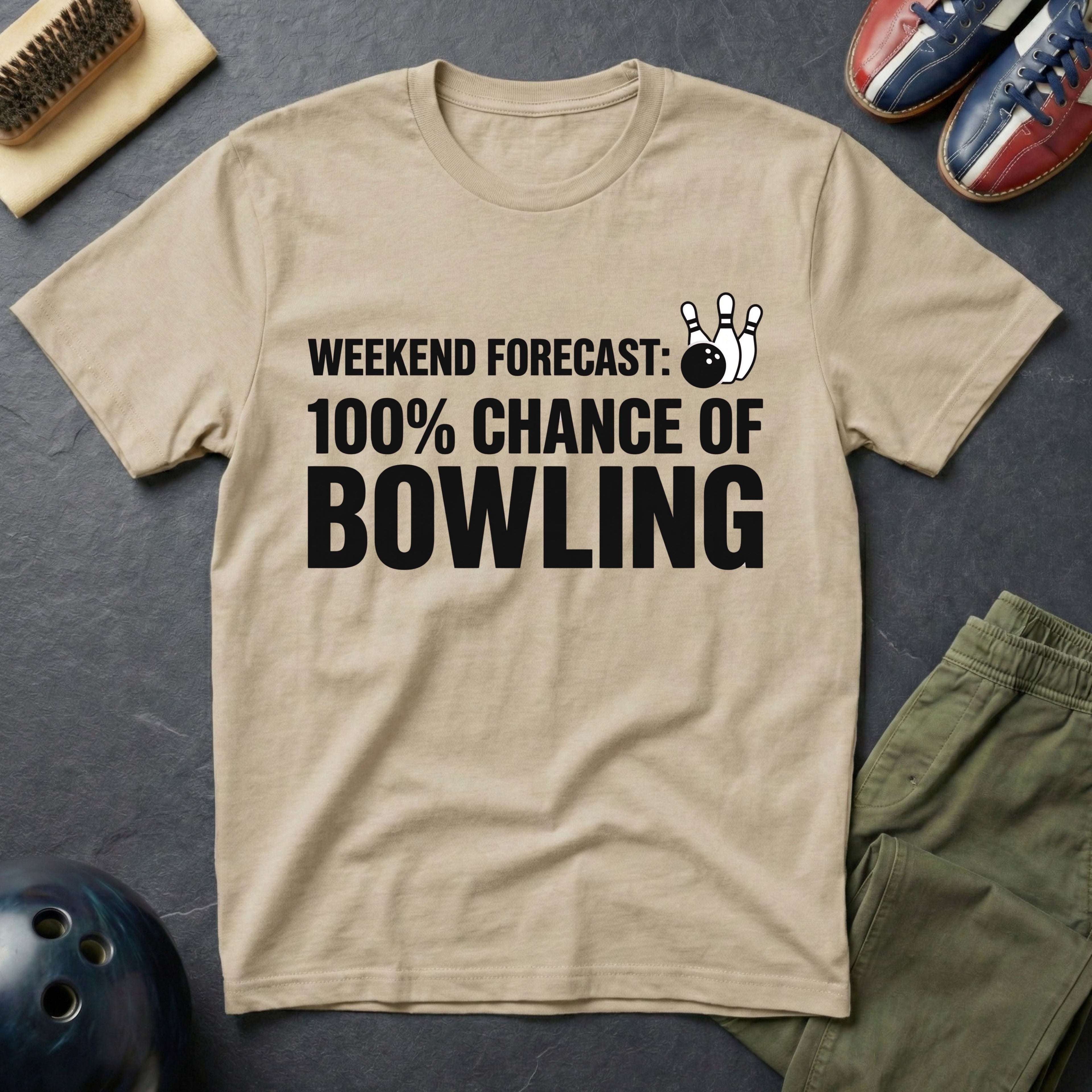 Weekend Forecast: Bowling T-Shirt