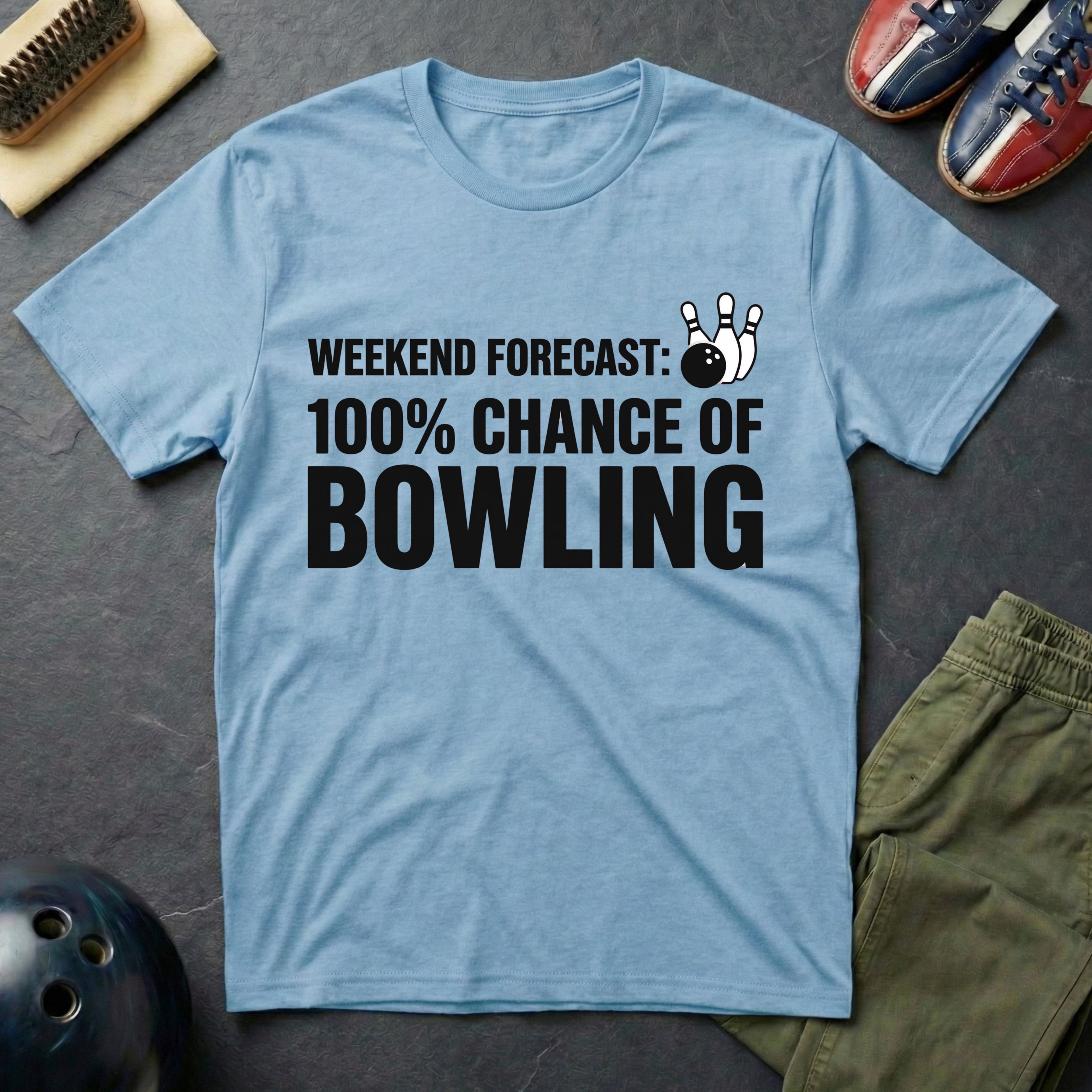 Weekend Forecast: Bowling T-Shirt