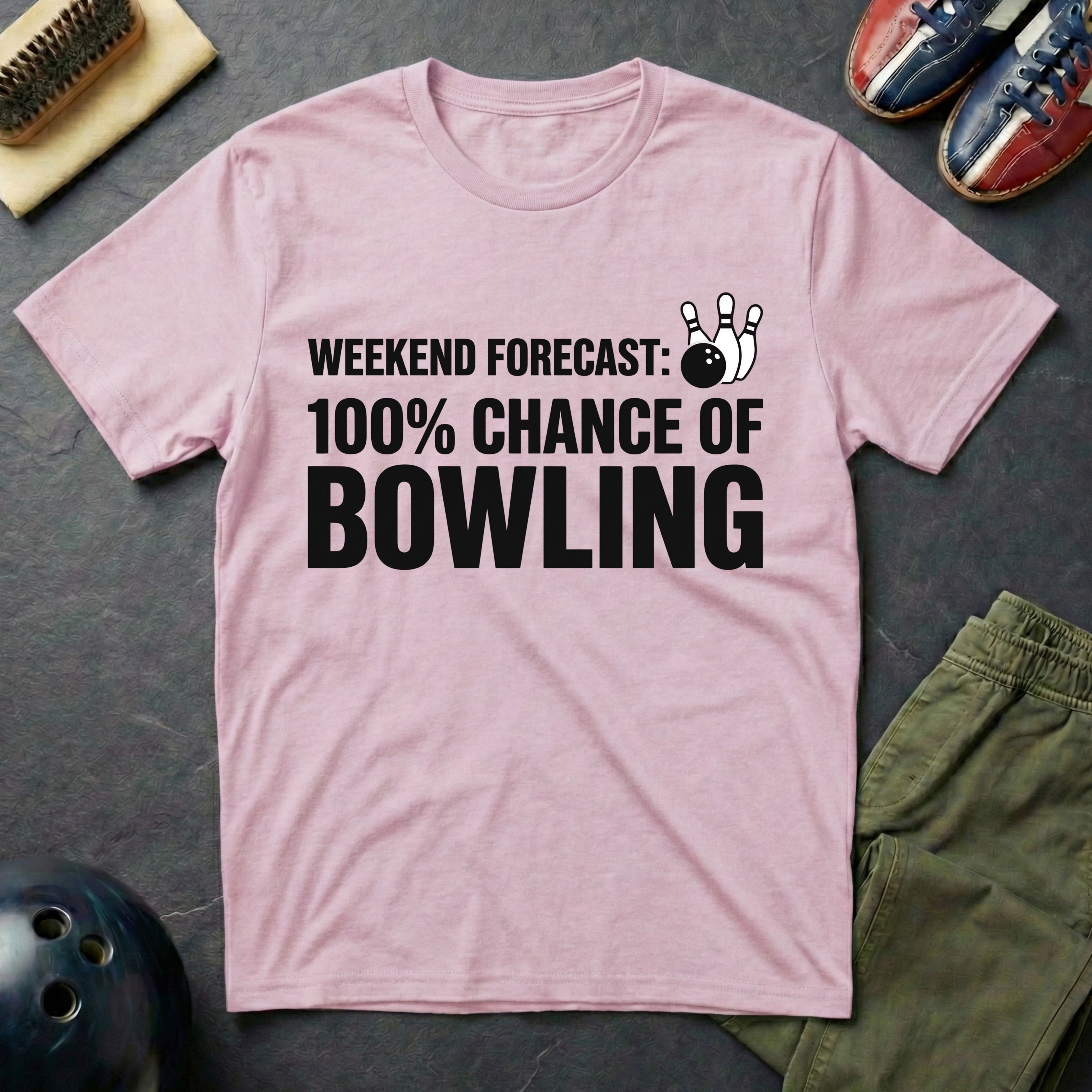 Weekend Forecast: Bowling T-Shirt
