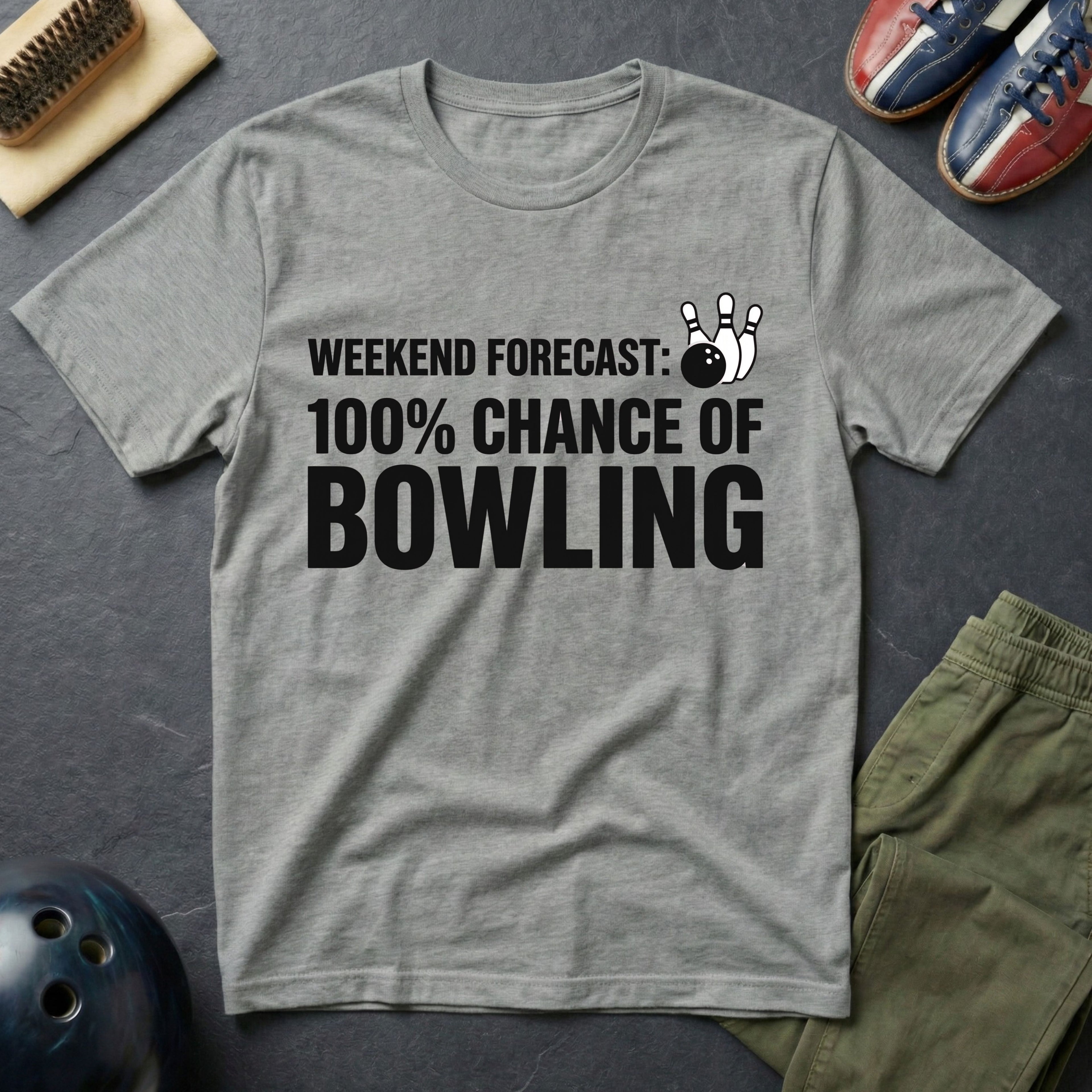Weekend Forecast: Bowling T-Shirt