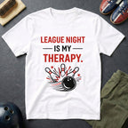 League Night Is My Therapy T-Shirt