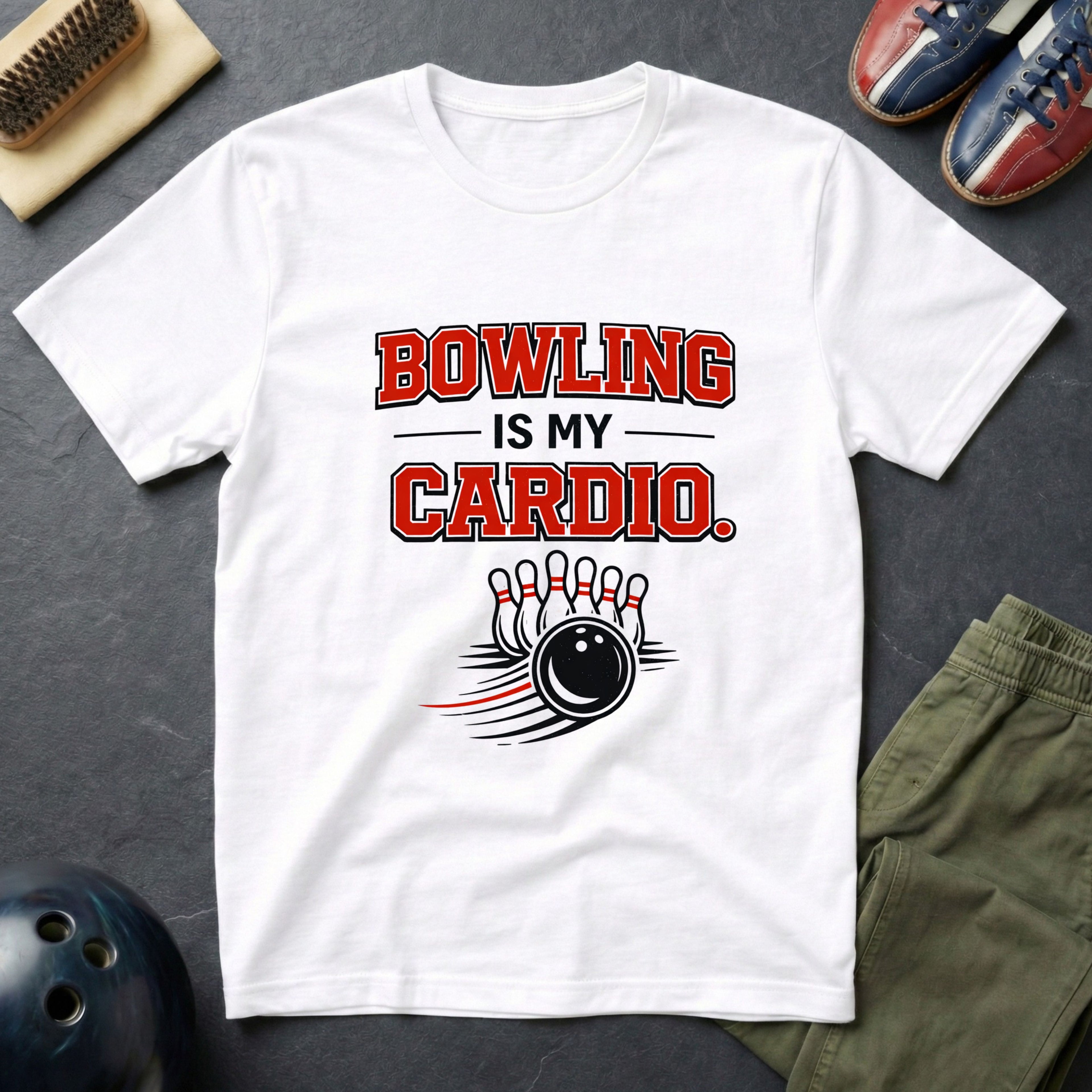 Bowling Is My Cardio T-Shirt