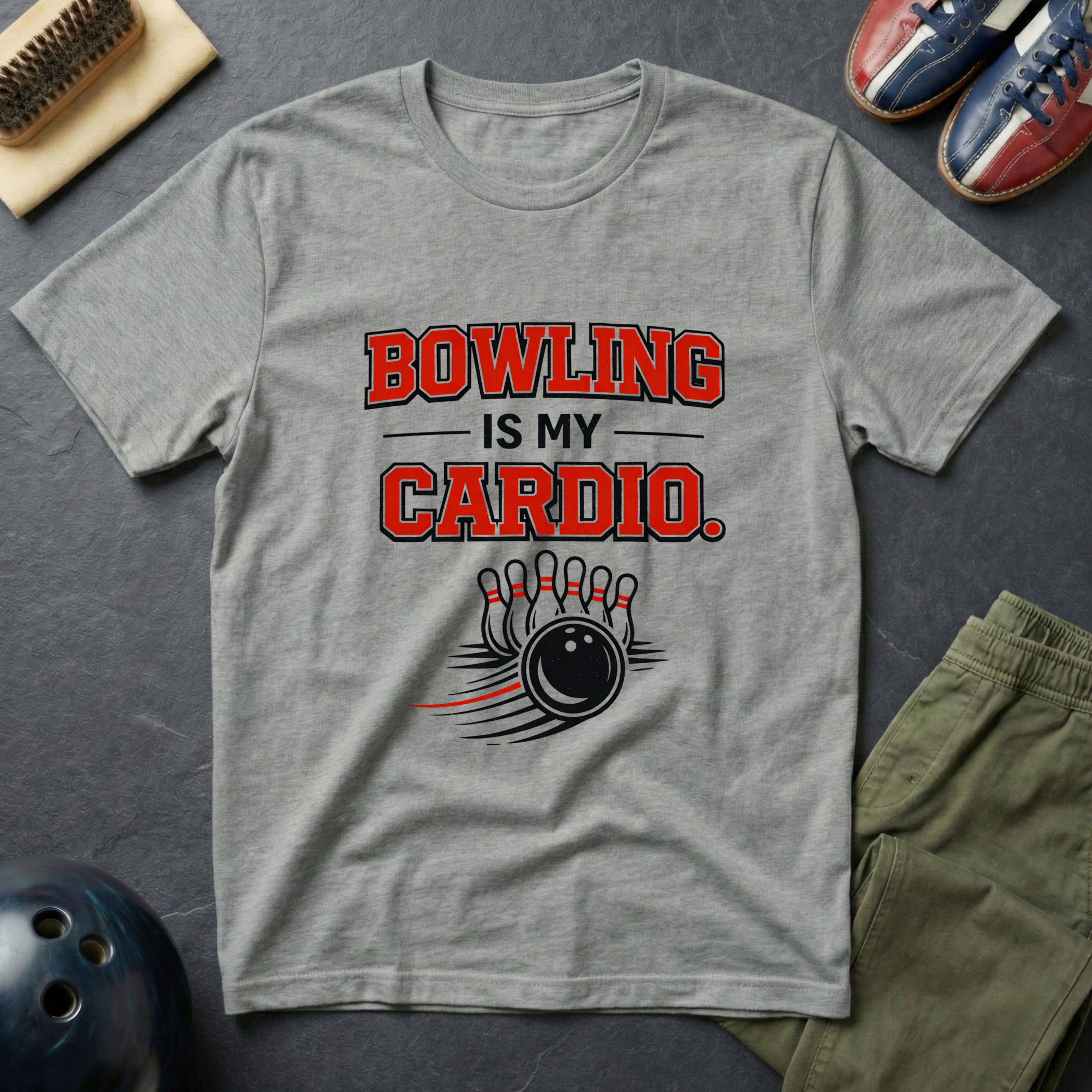 Bowling Is My Cardio T-Shirt