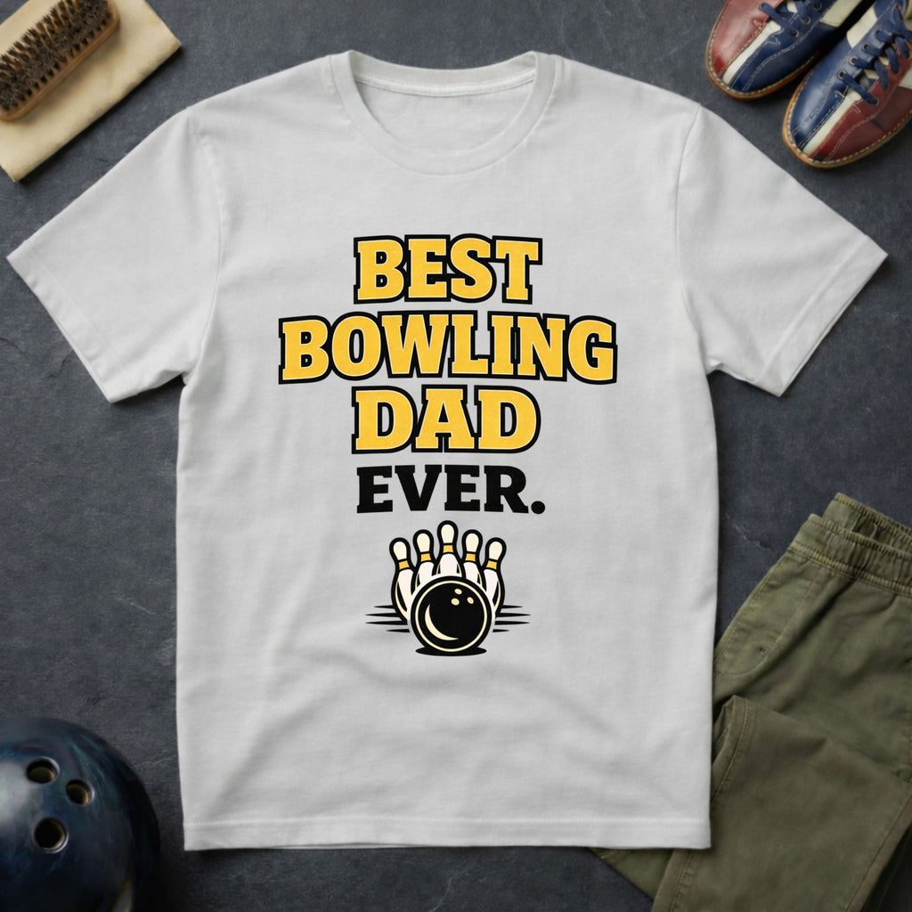 Best Bowling Dad Ever T-Shirt
