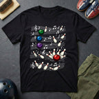 Bowlers Sheet Music T-Shirt