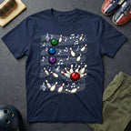 Bowlers Sheet Music T-Shirt