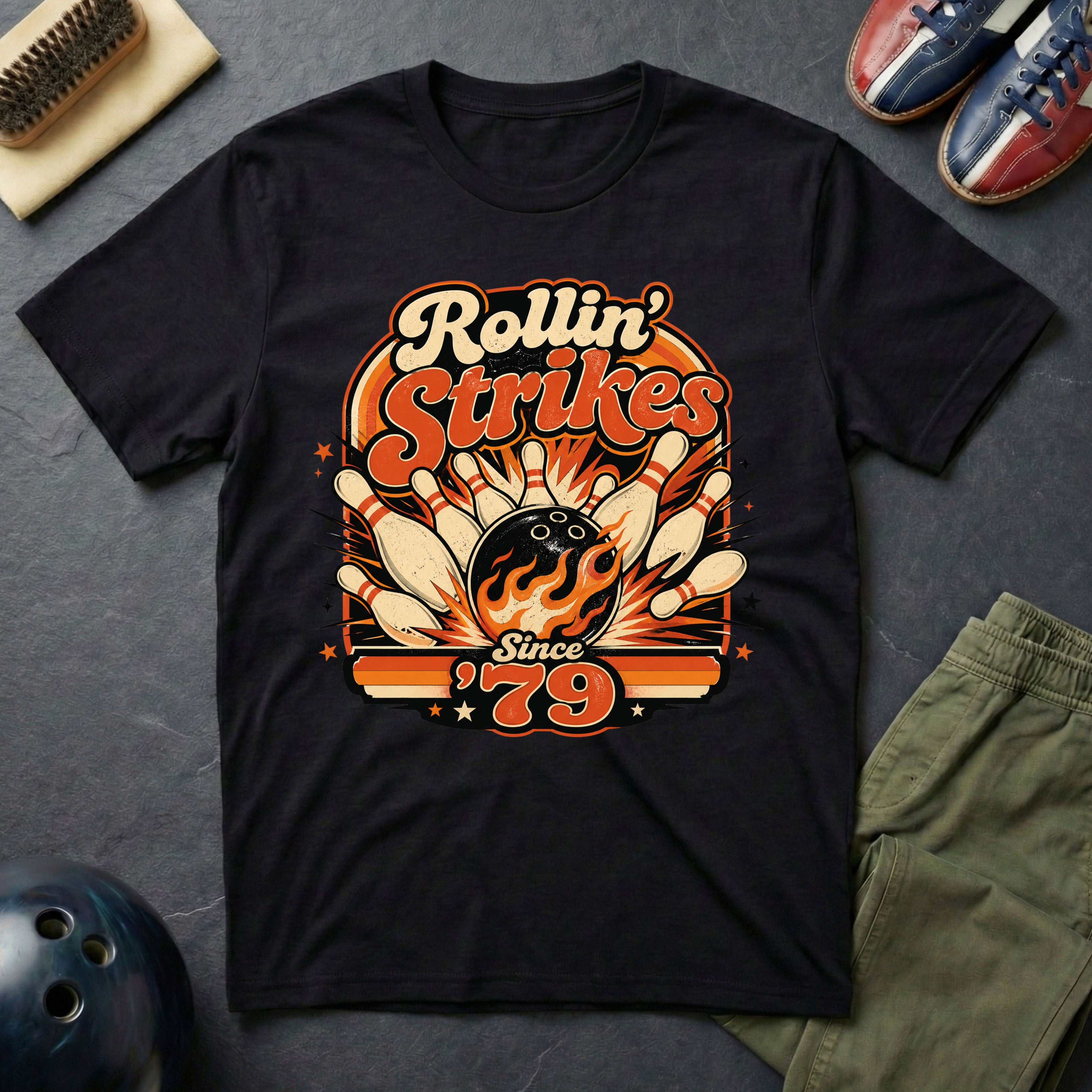 Rollin' Strikes Since '79 T-Shirt