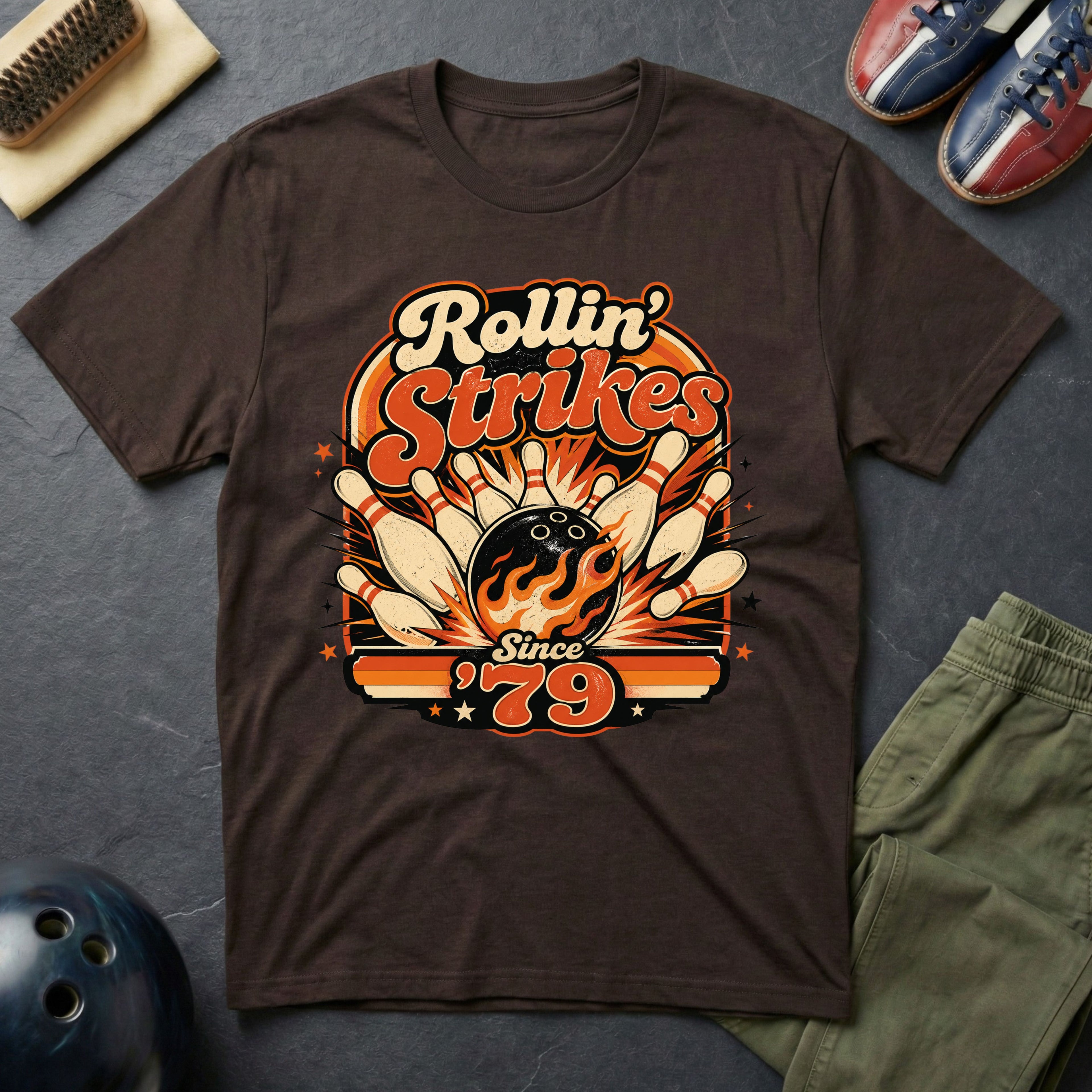 Rollin' Strikes Since '79 T-Shirt