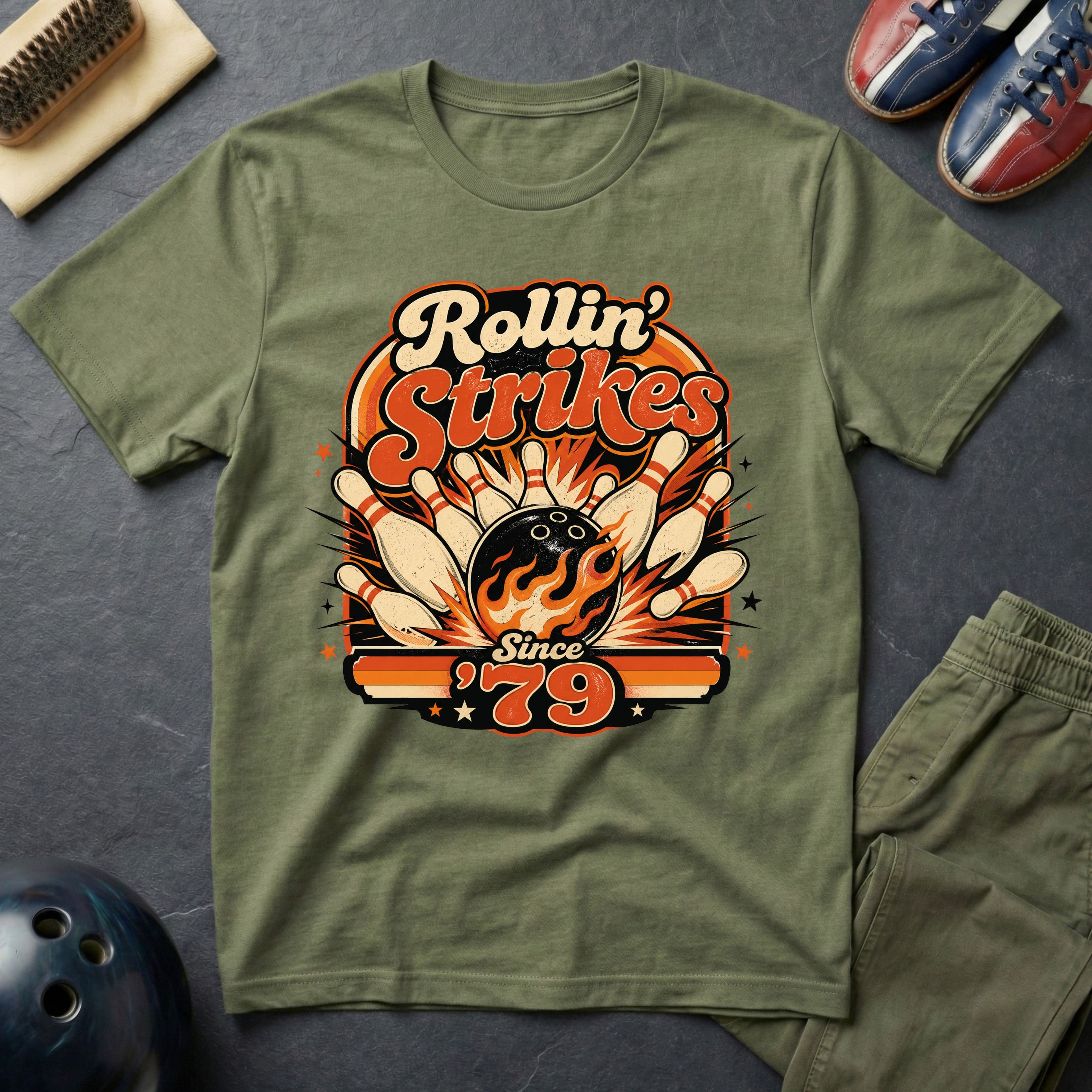 Rollin' Strikes Since '79 T-Shirt