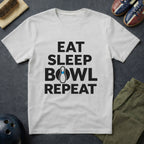 Eat Sleep Bowl Repeat T-Shirt