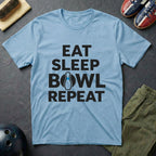 Eat Sleep Bowl Repeat T-Shirt