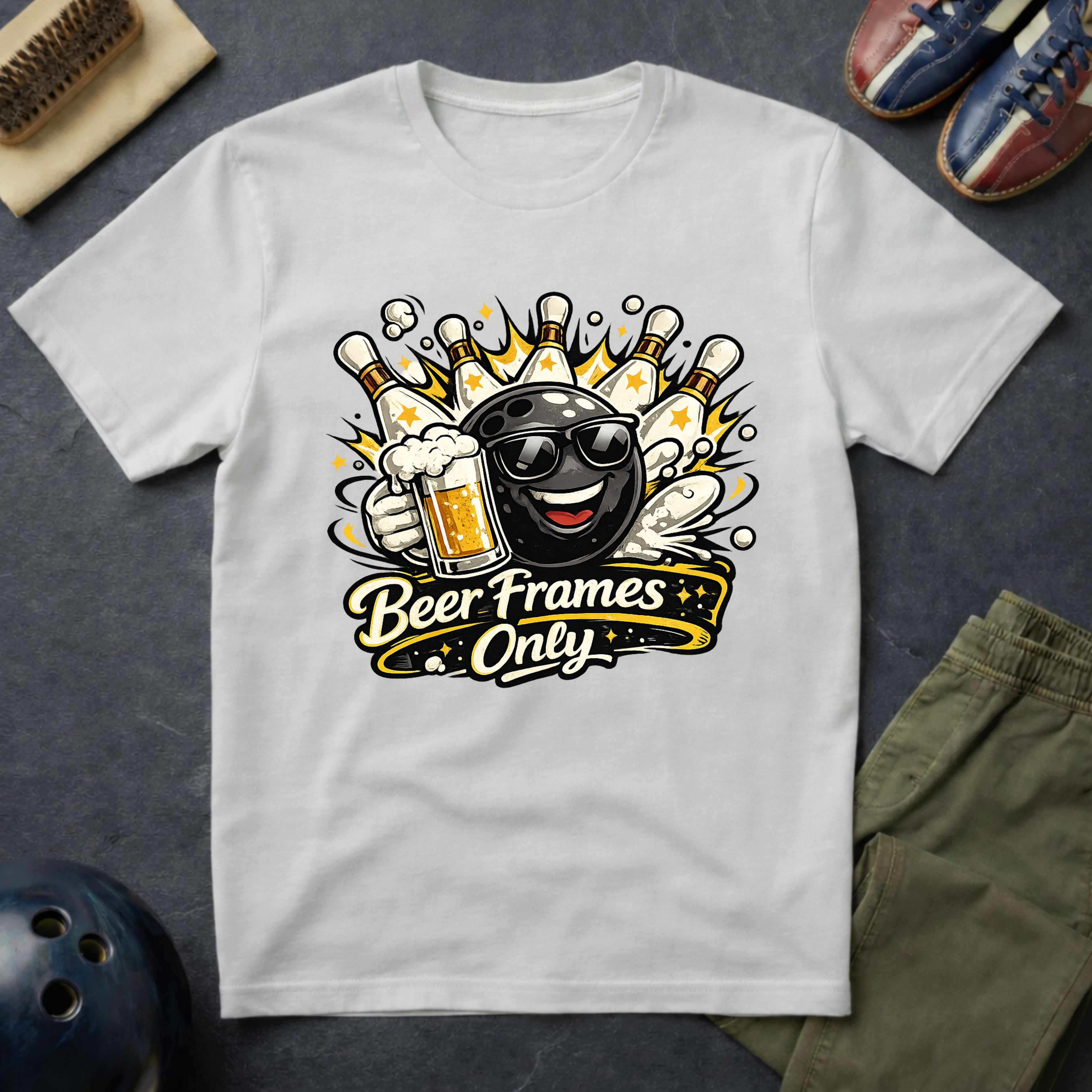 Beer Frames Only T-Shirt