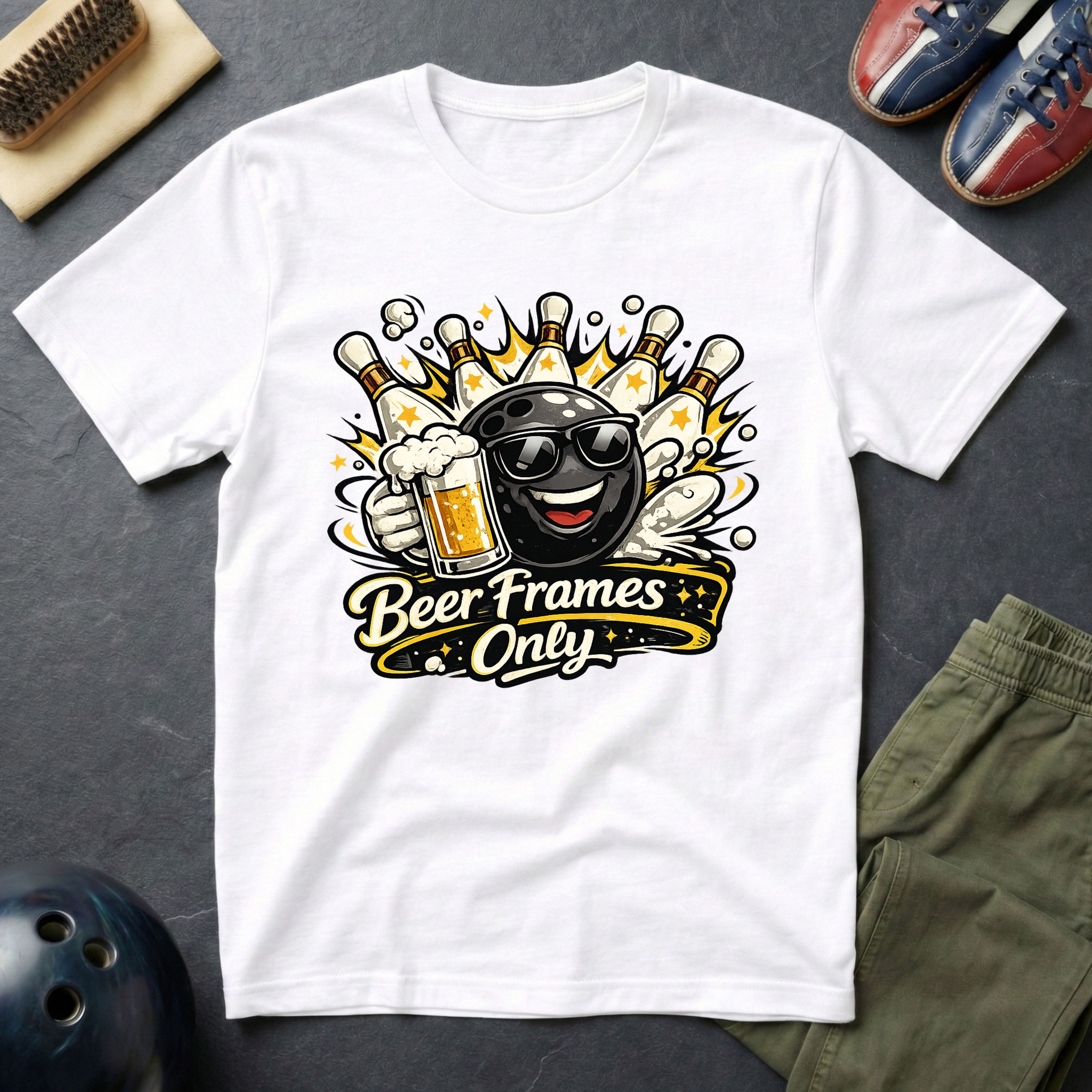 Beer Frames Only T-Shirt